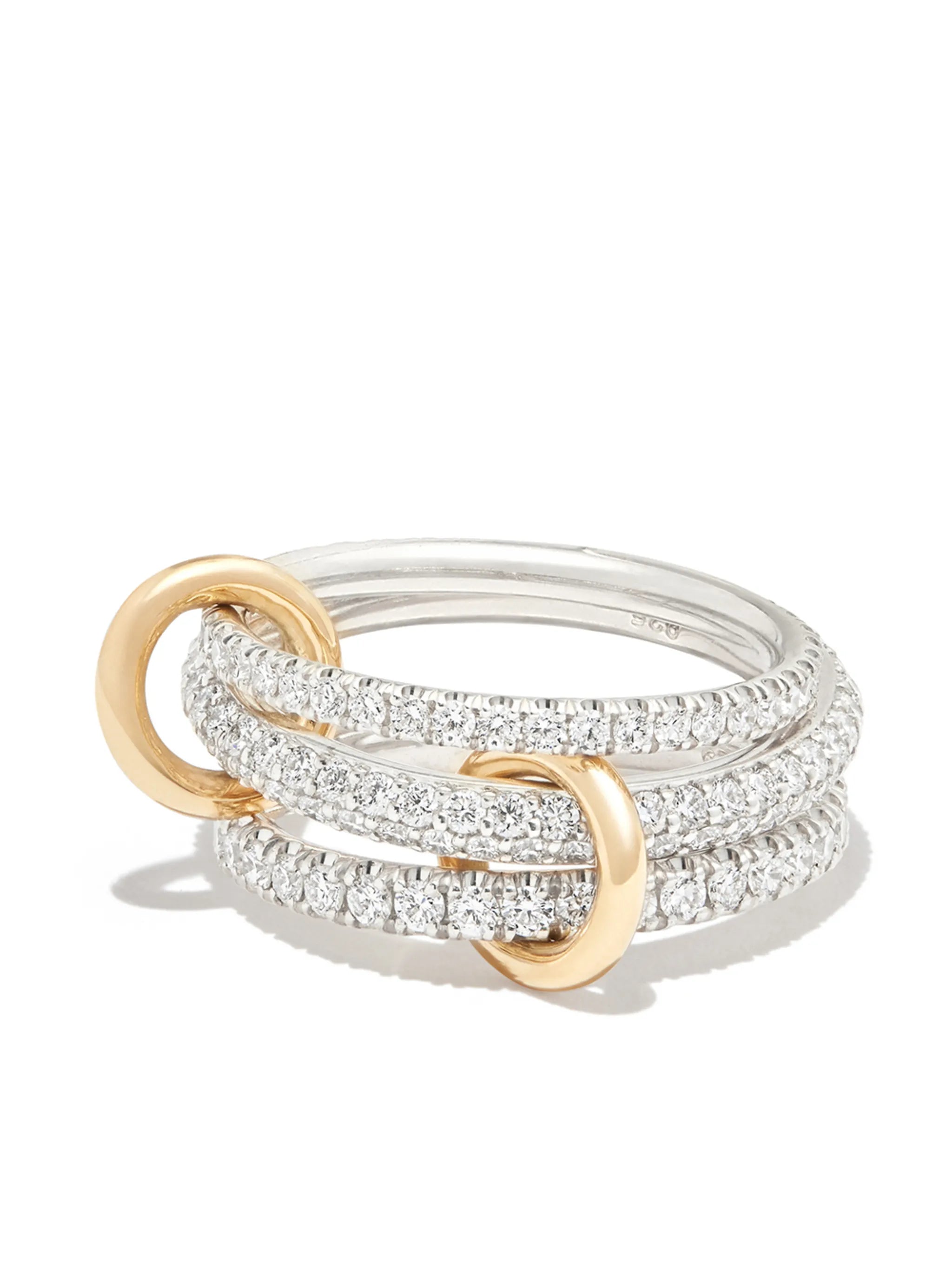 sterling silver Nova Petite diamond ring