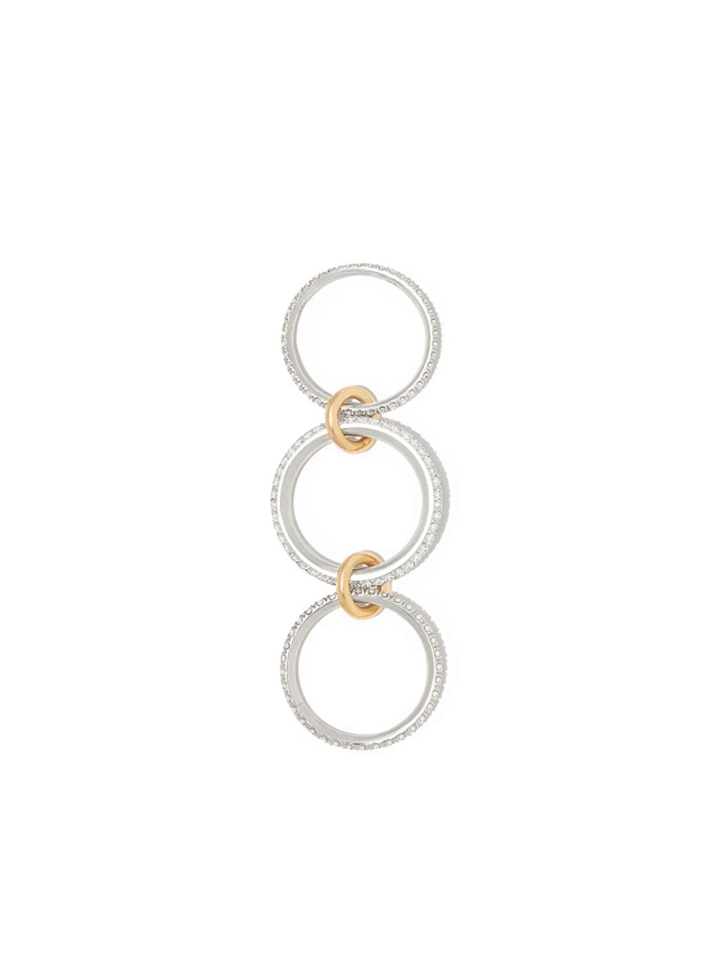 sterling silver Nova Petite diamond ring