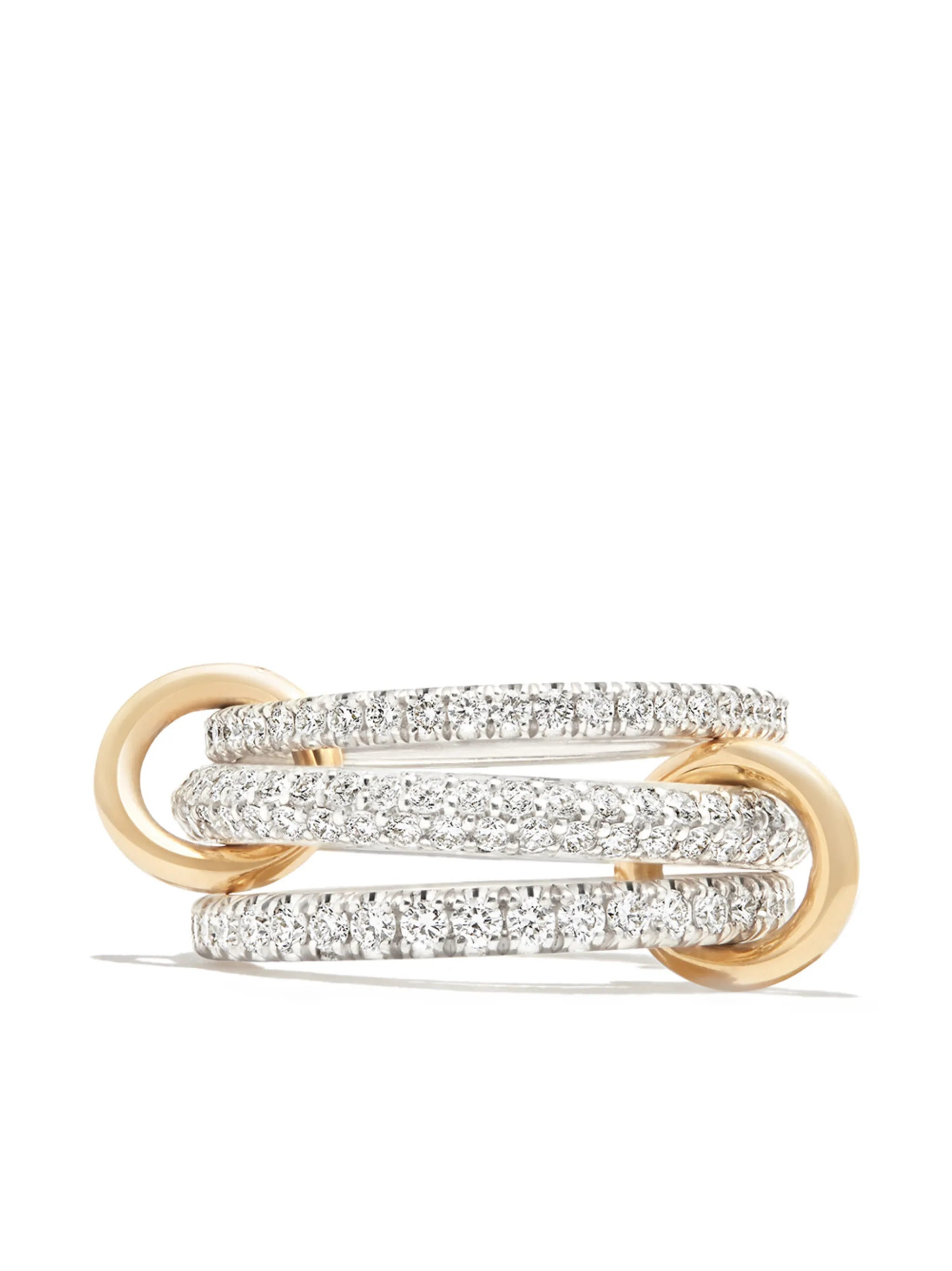 sterling silver Nova Petite diamond ring