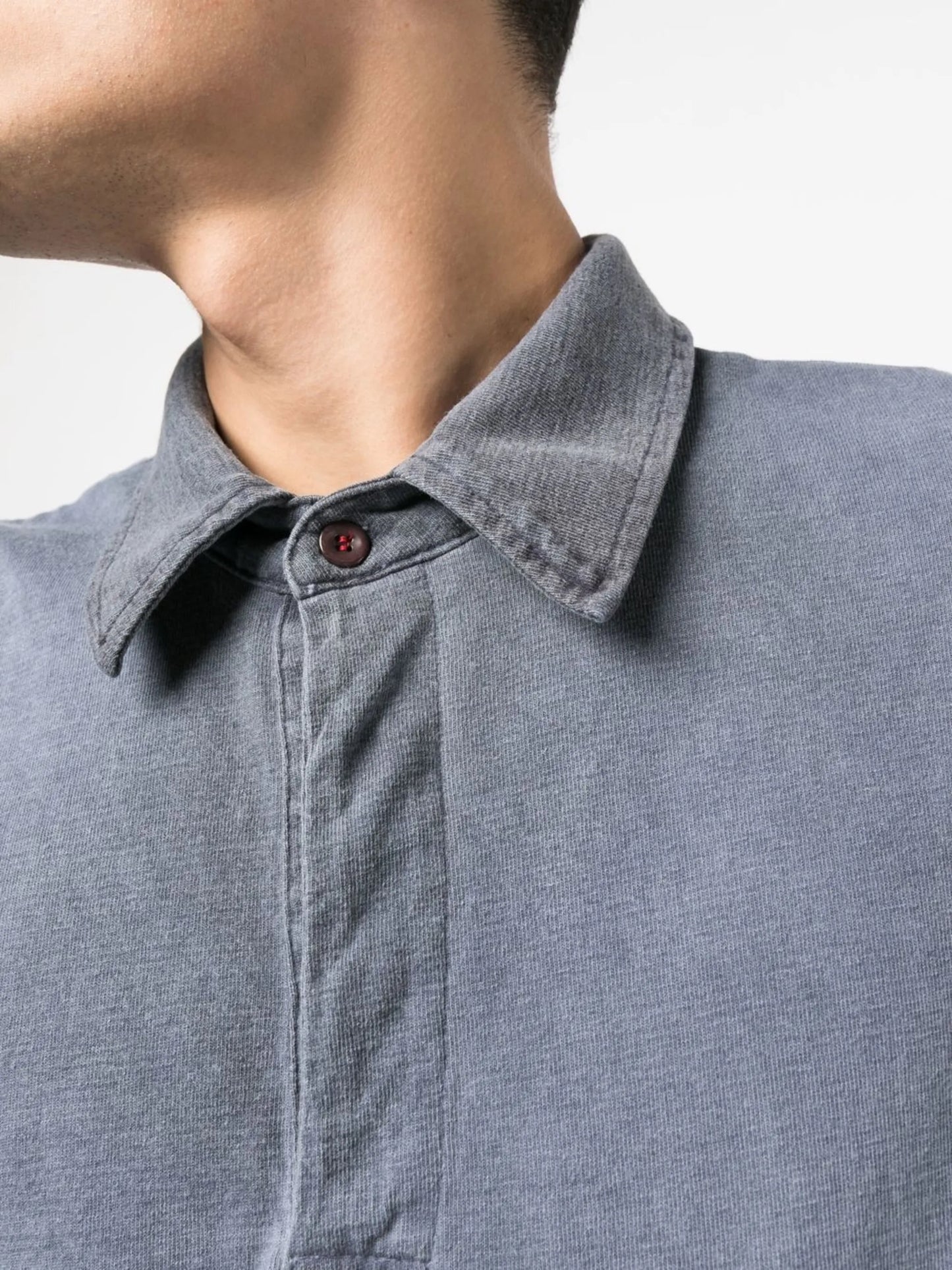 concealed-plaquet polo shirt