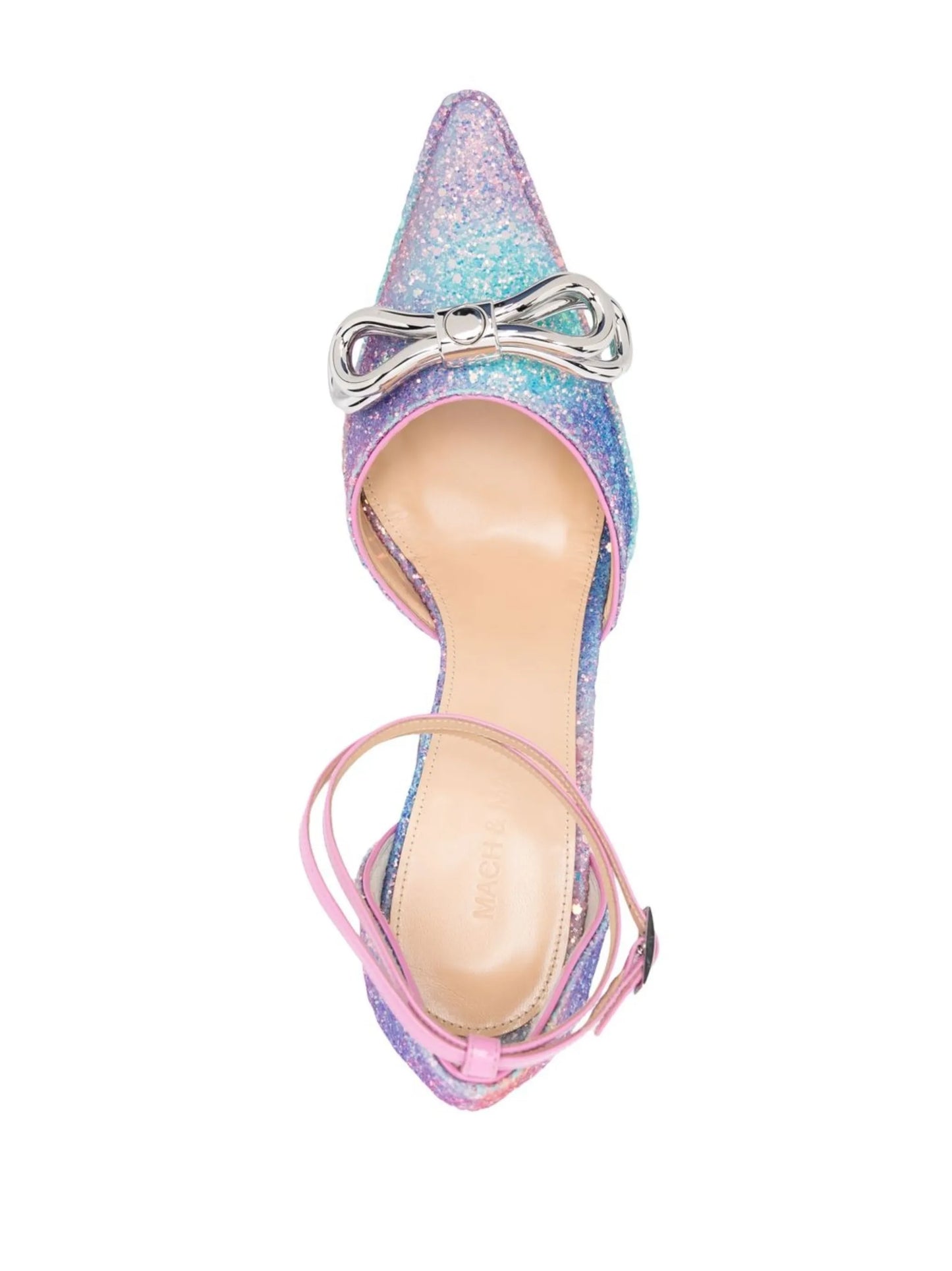 Double Bow 140mm platform pumps