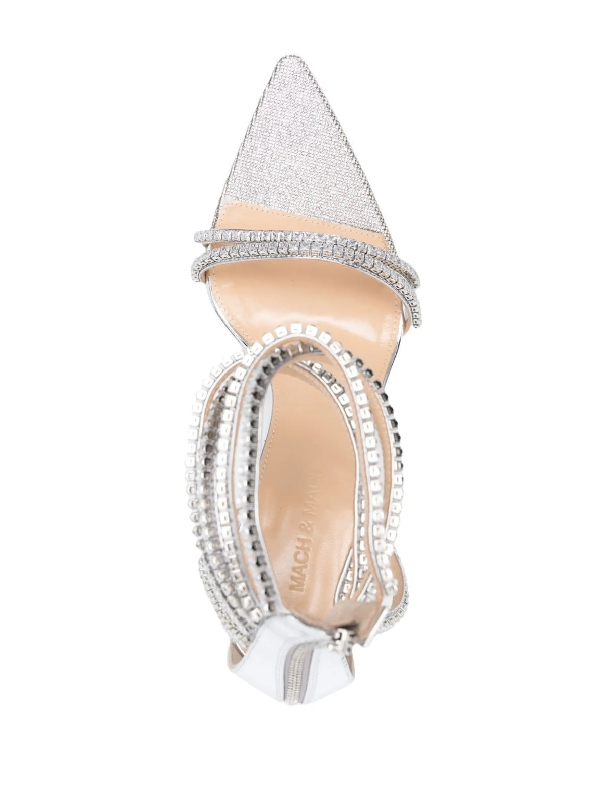 Gaia 110mm crystal-embellished sandals