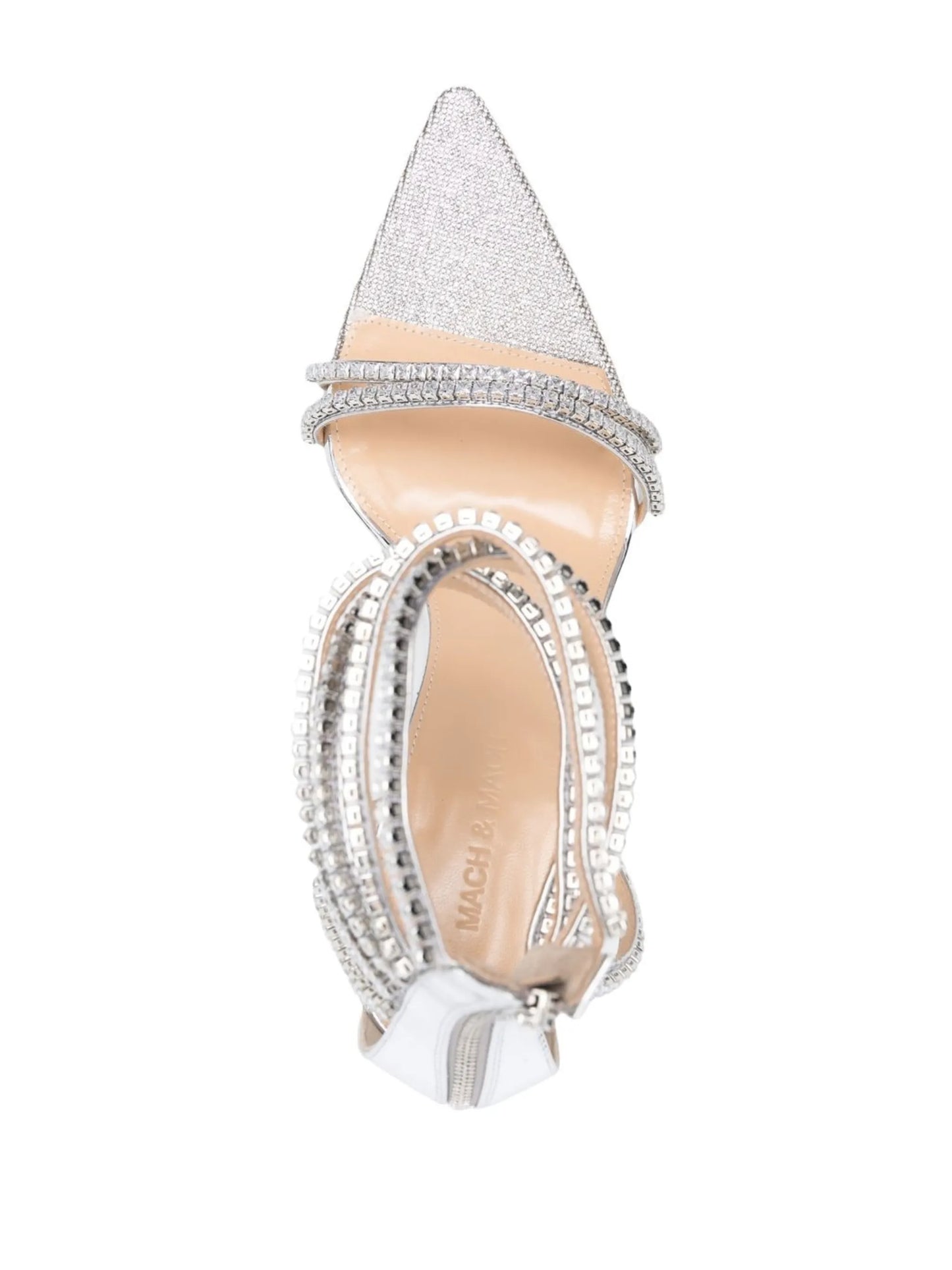 Gaia 110mm crystal-embellished sandals