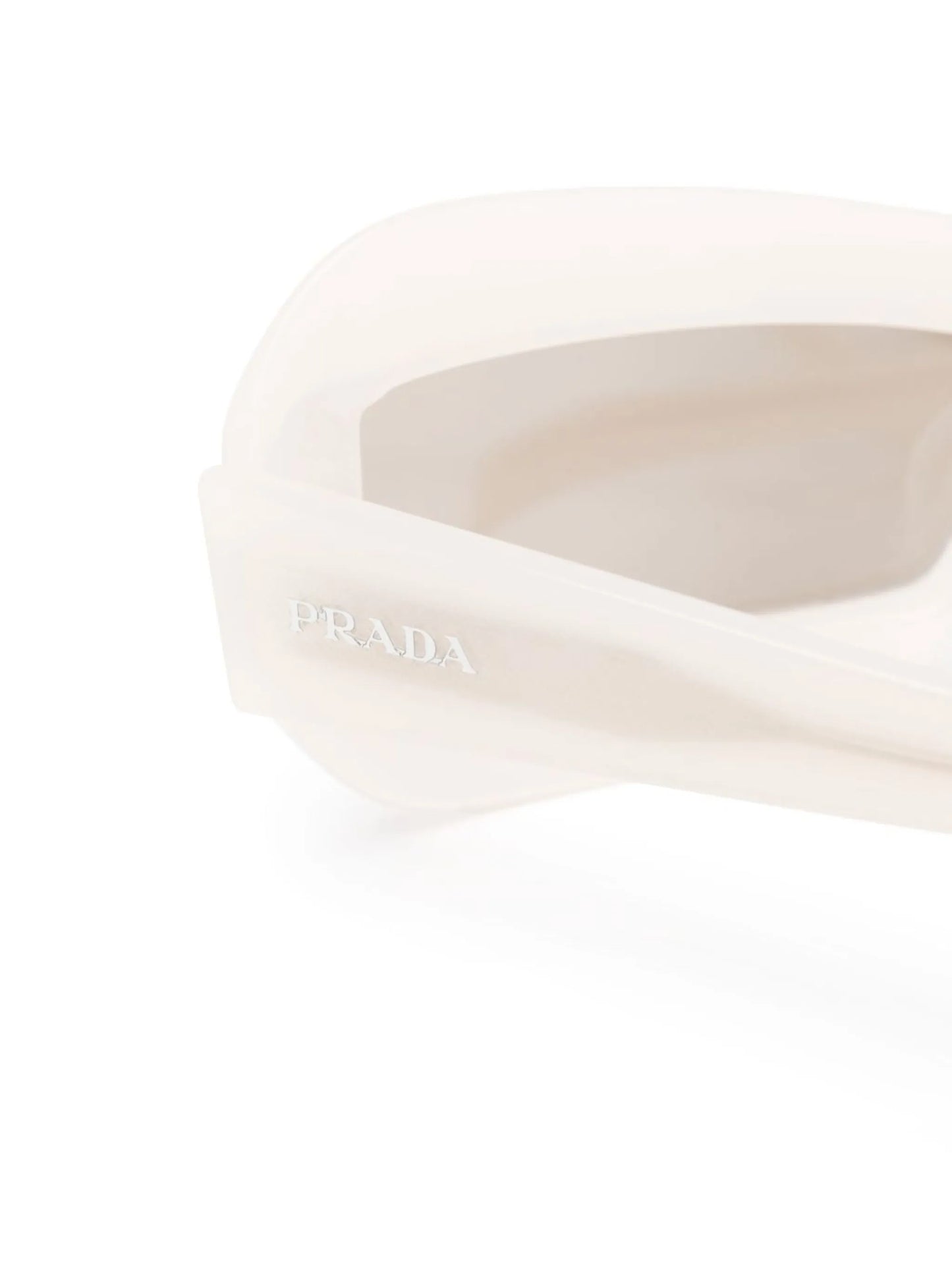 Runway curved-rectangle frame sunglasses