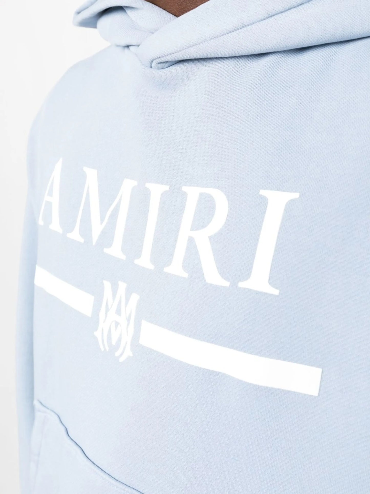 logo-print cotton hoodie