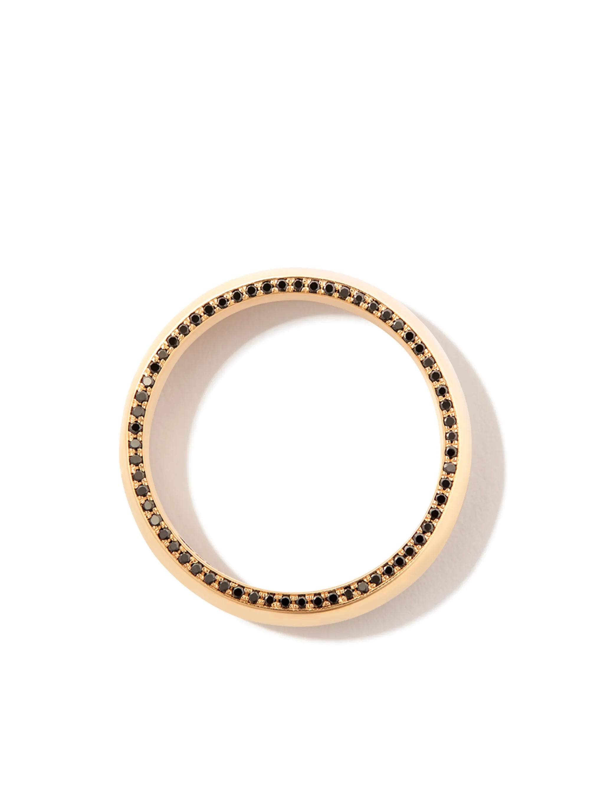 18kt yellow gold Othello diamond cigar band