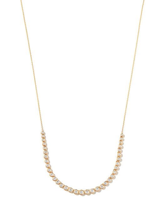 14kt yellow gold Lulu Jack graduating necklace