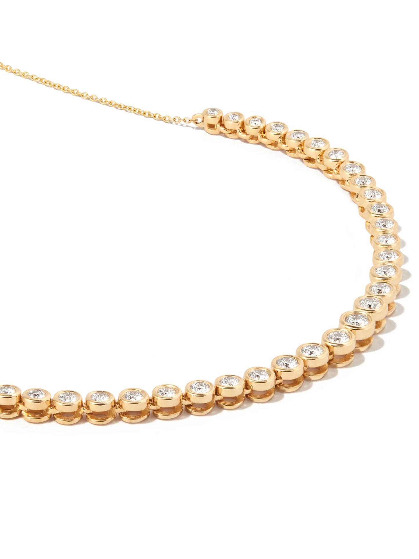 14kt yellow gold Lulu Jack graduating necklace