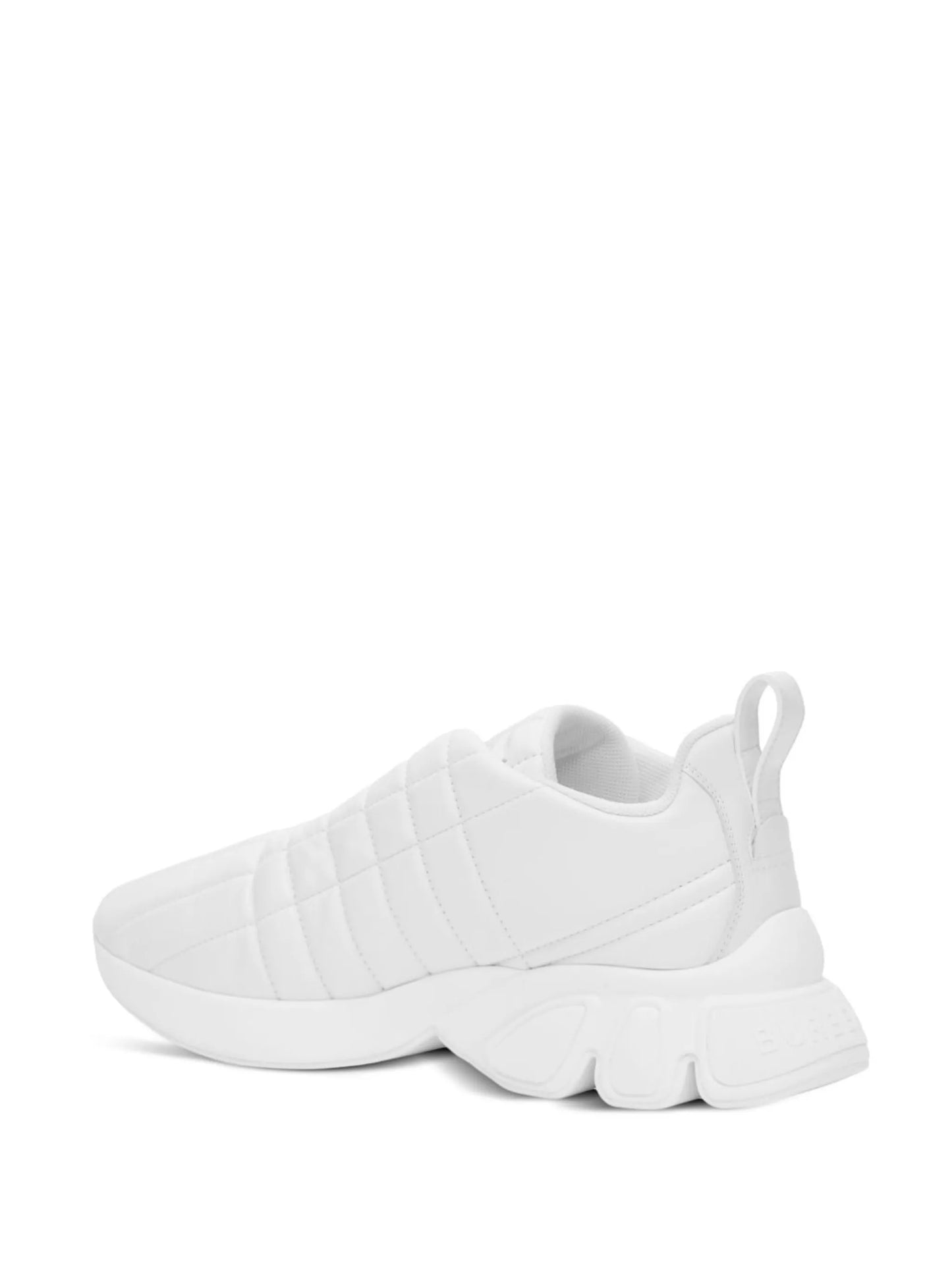 quilted lace-up sneakers