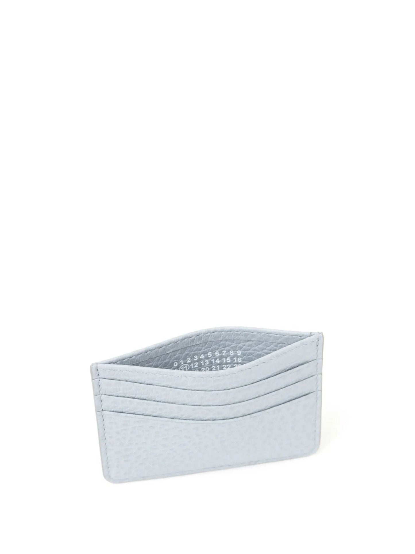 four-stitch leather card holder