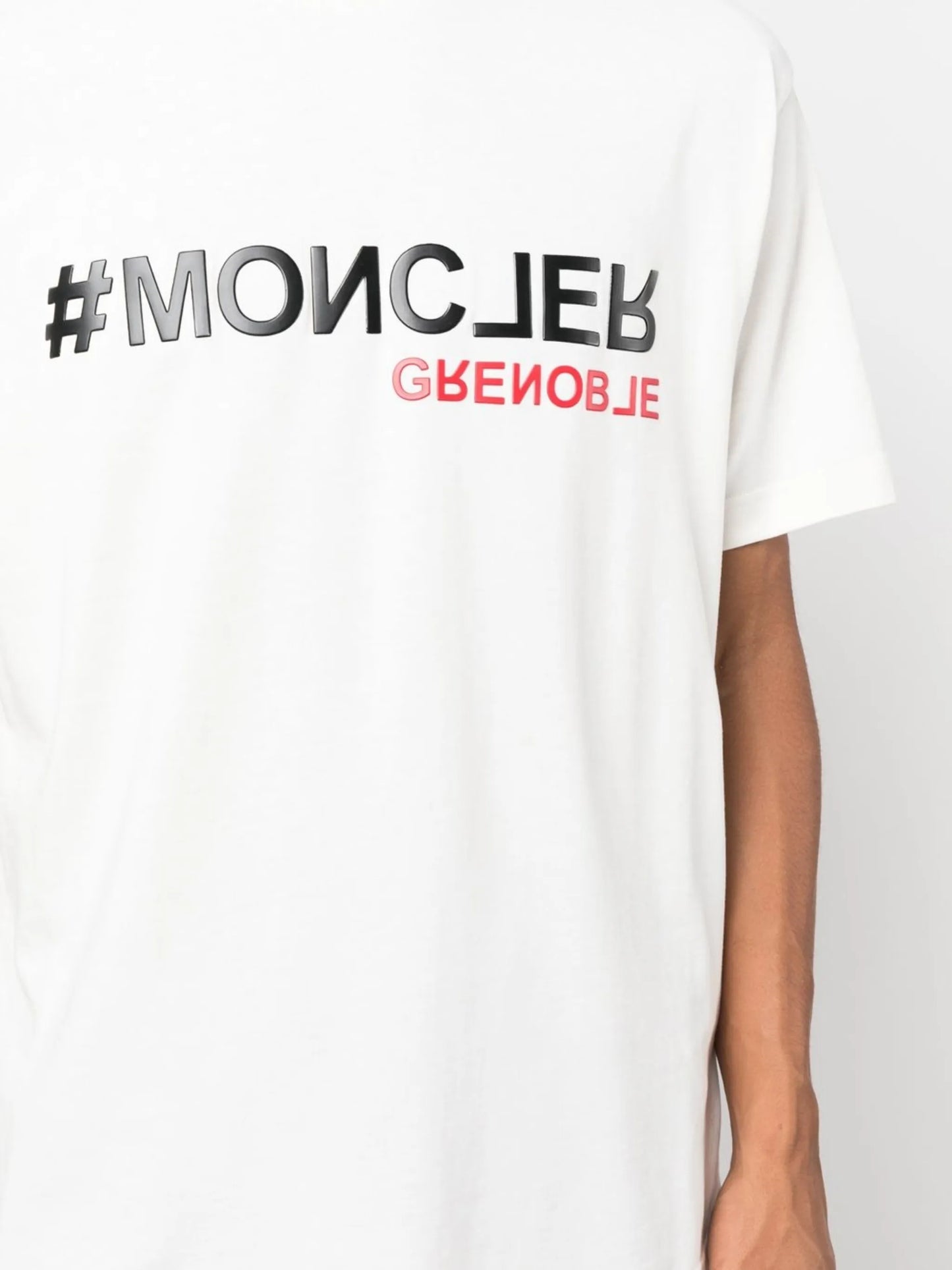hashtag-print T-shirt