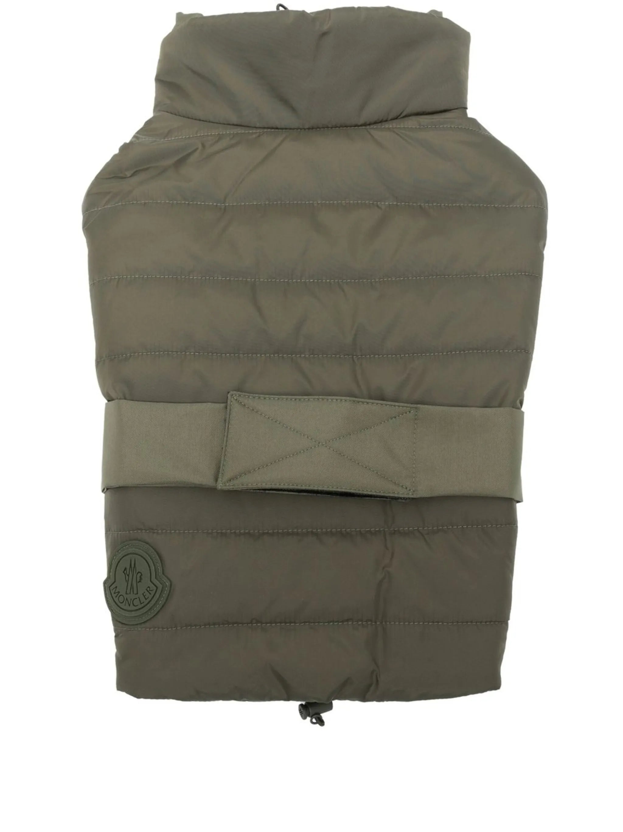 padded logo dog-vest