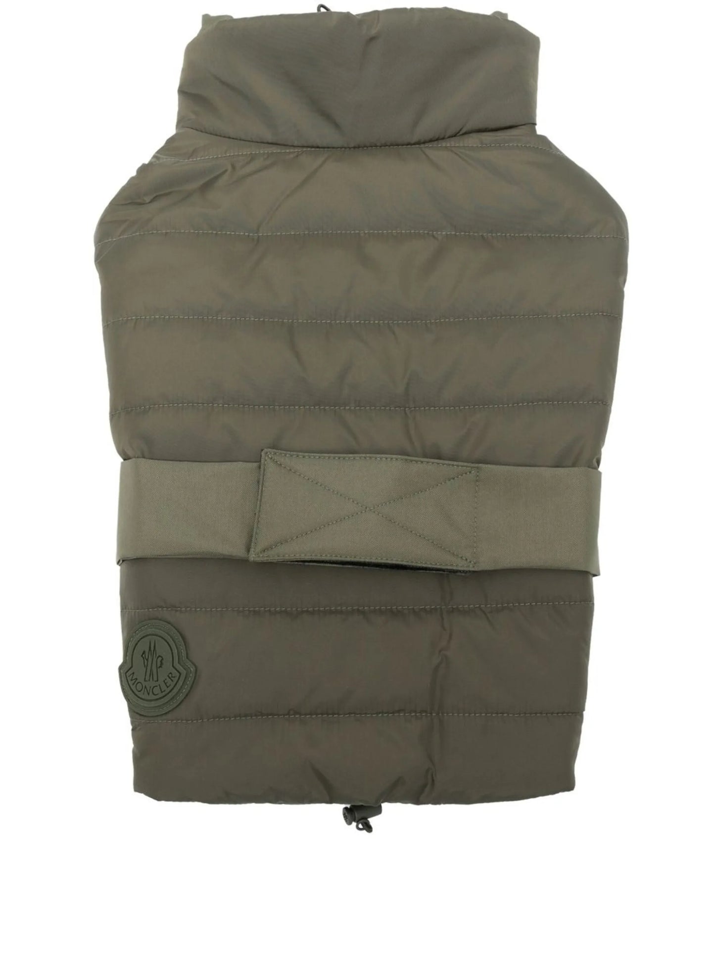 padded logo dog-vest