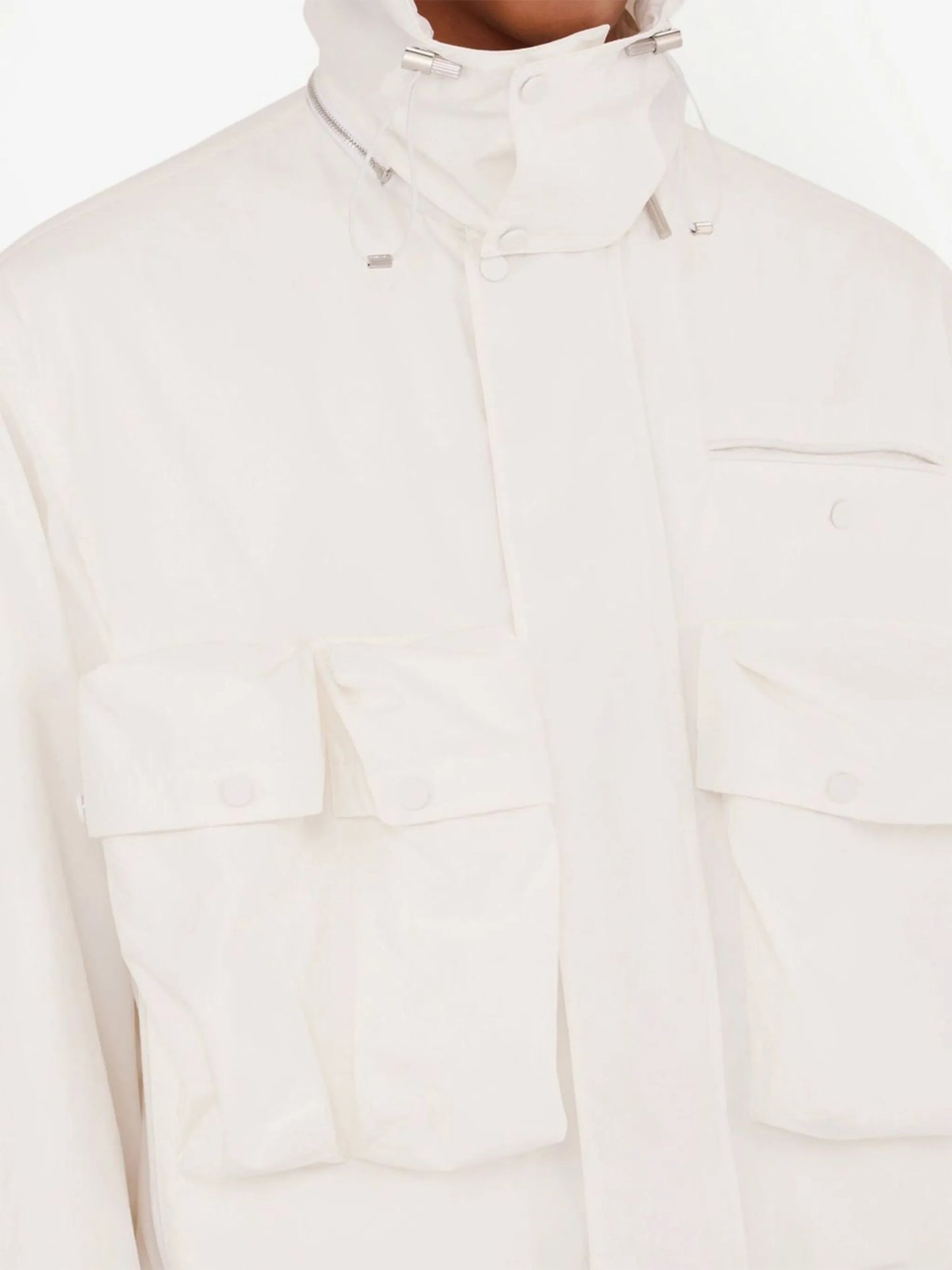 cropped hooded jacket