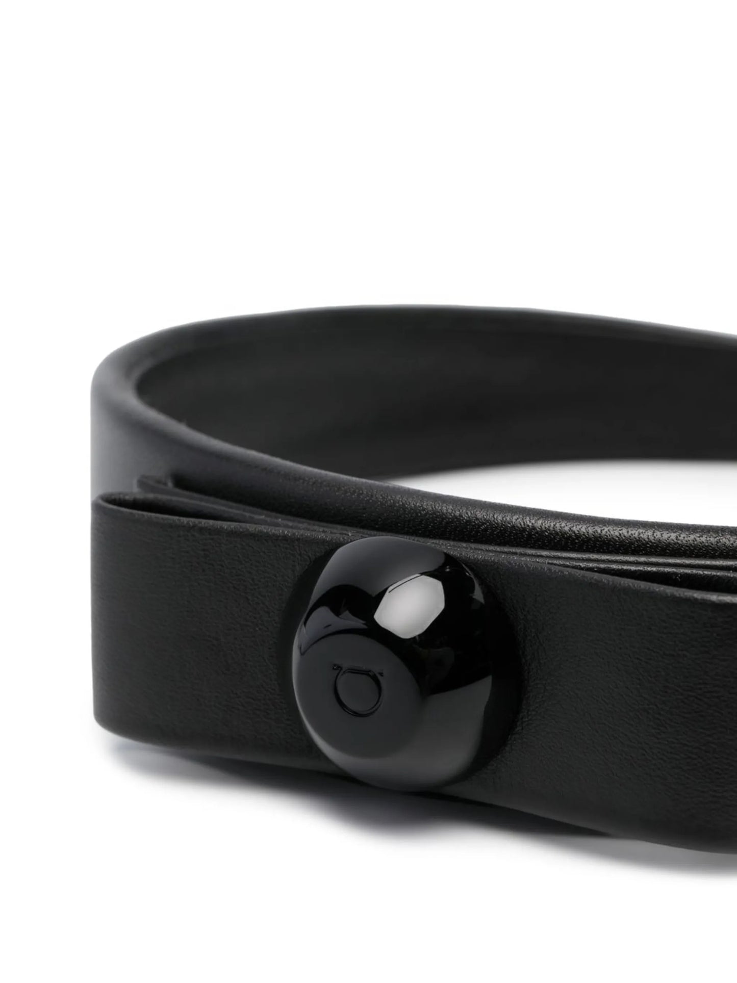 leather bow headband
