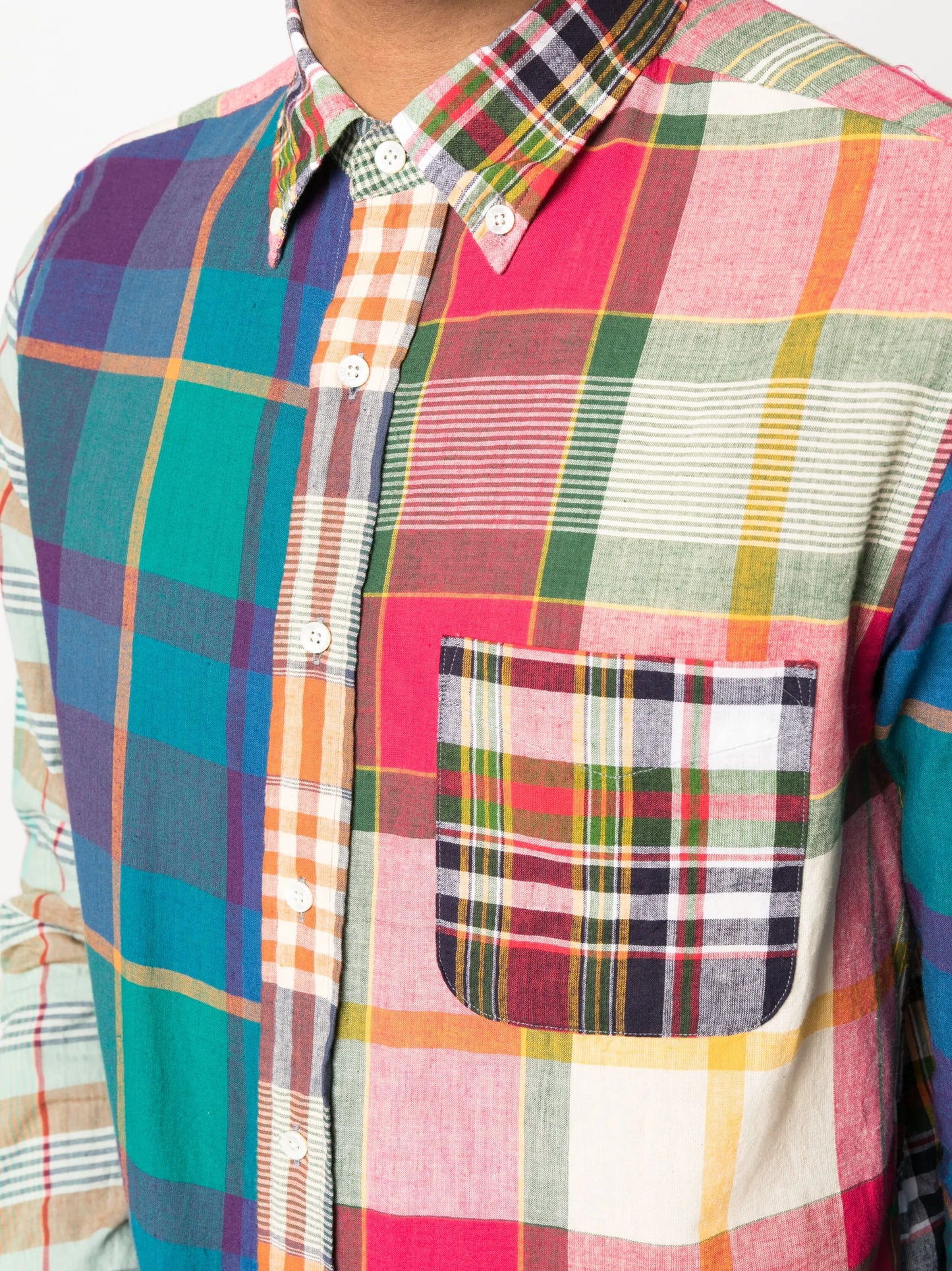 Indian Madras plaid shirt