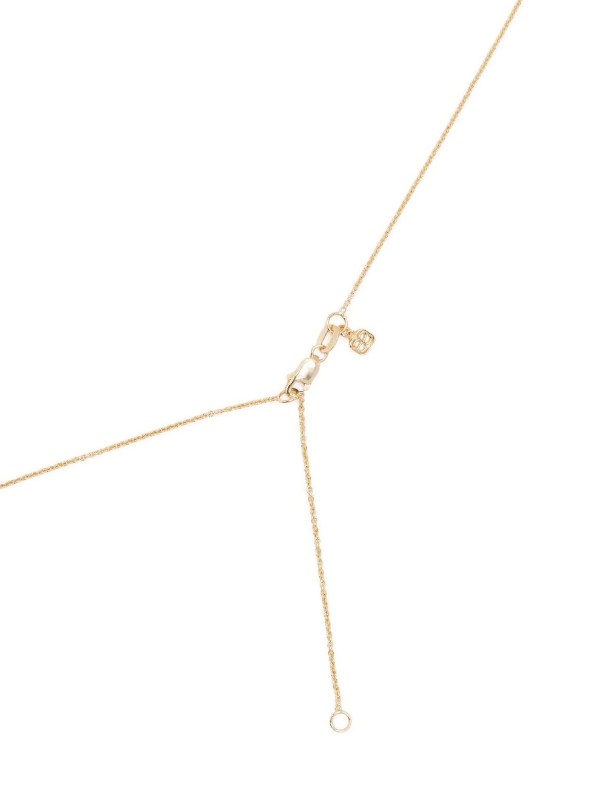 14kt yellow gold dragonfly charm necklace