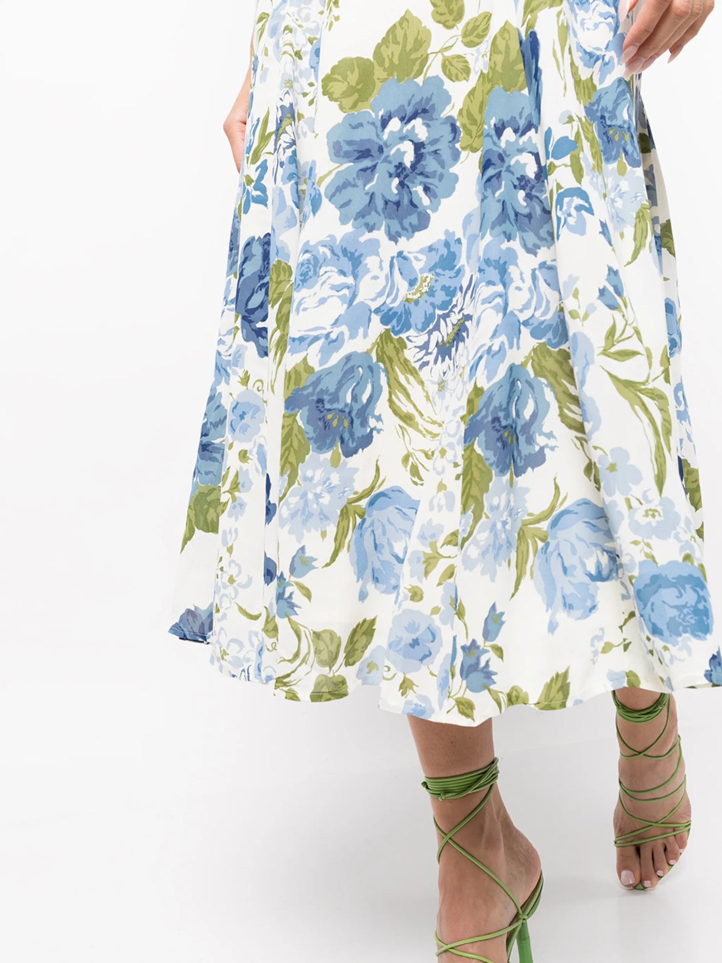 Nadira floral-print midi dress