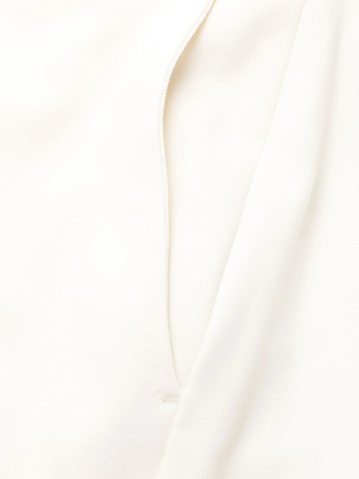 satin-waistband detail trousers