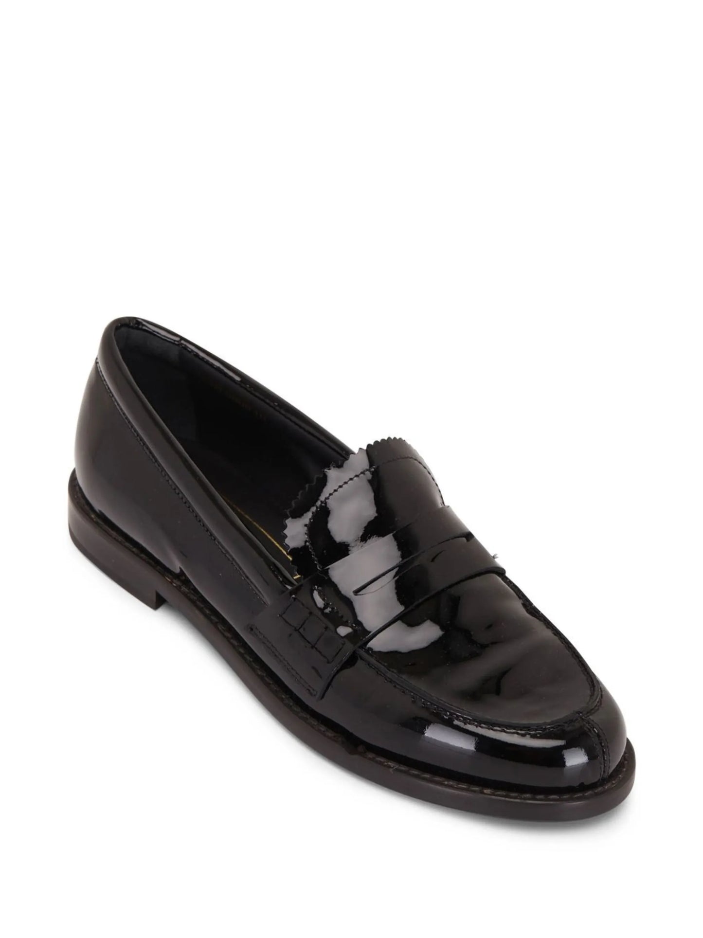 patent penny loafers