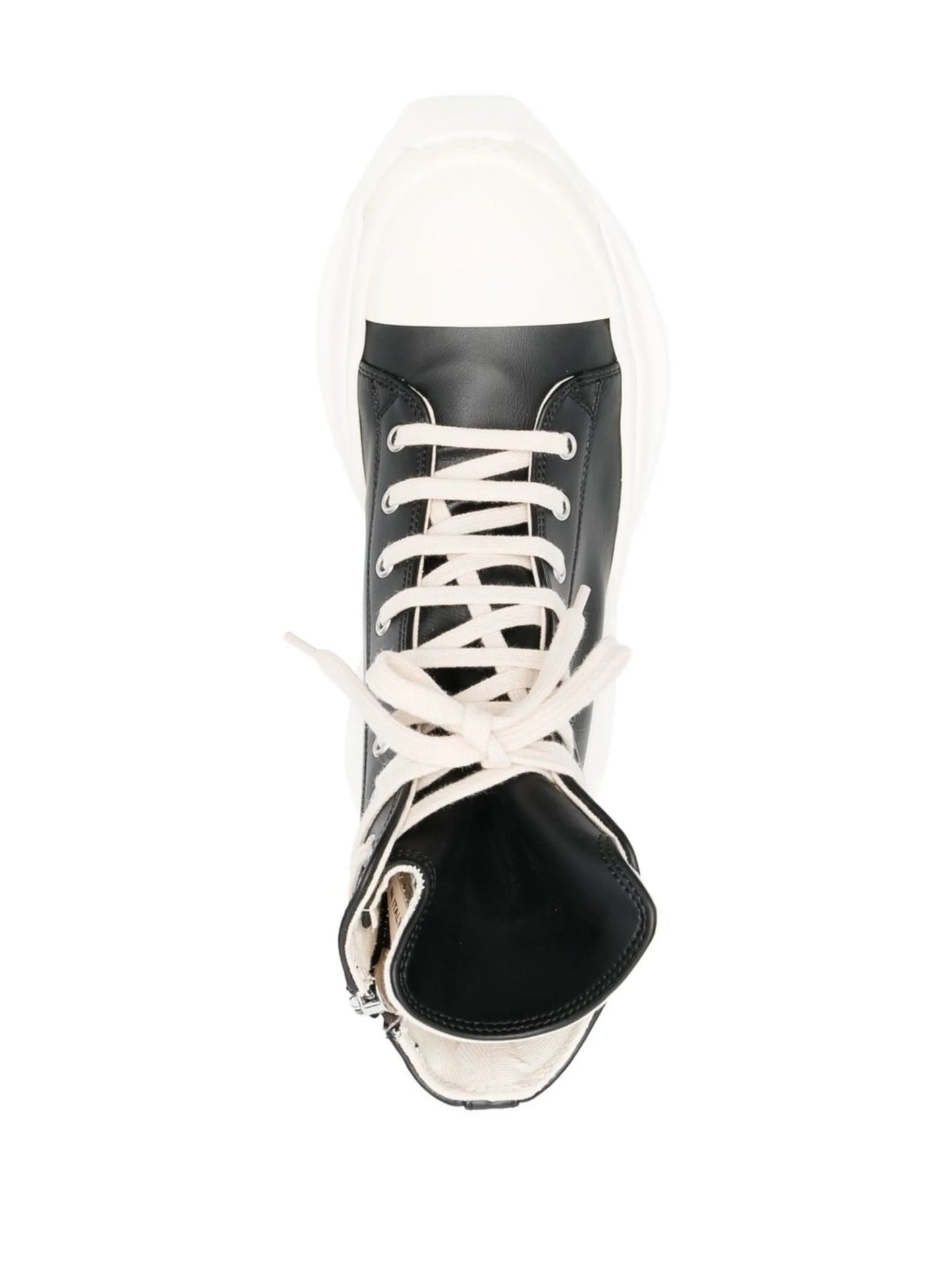 Abstract hi-top sneakers