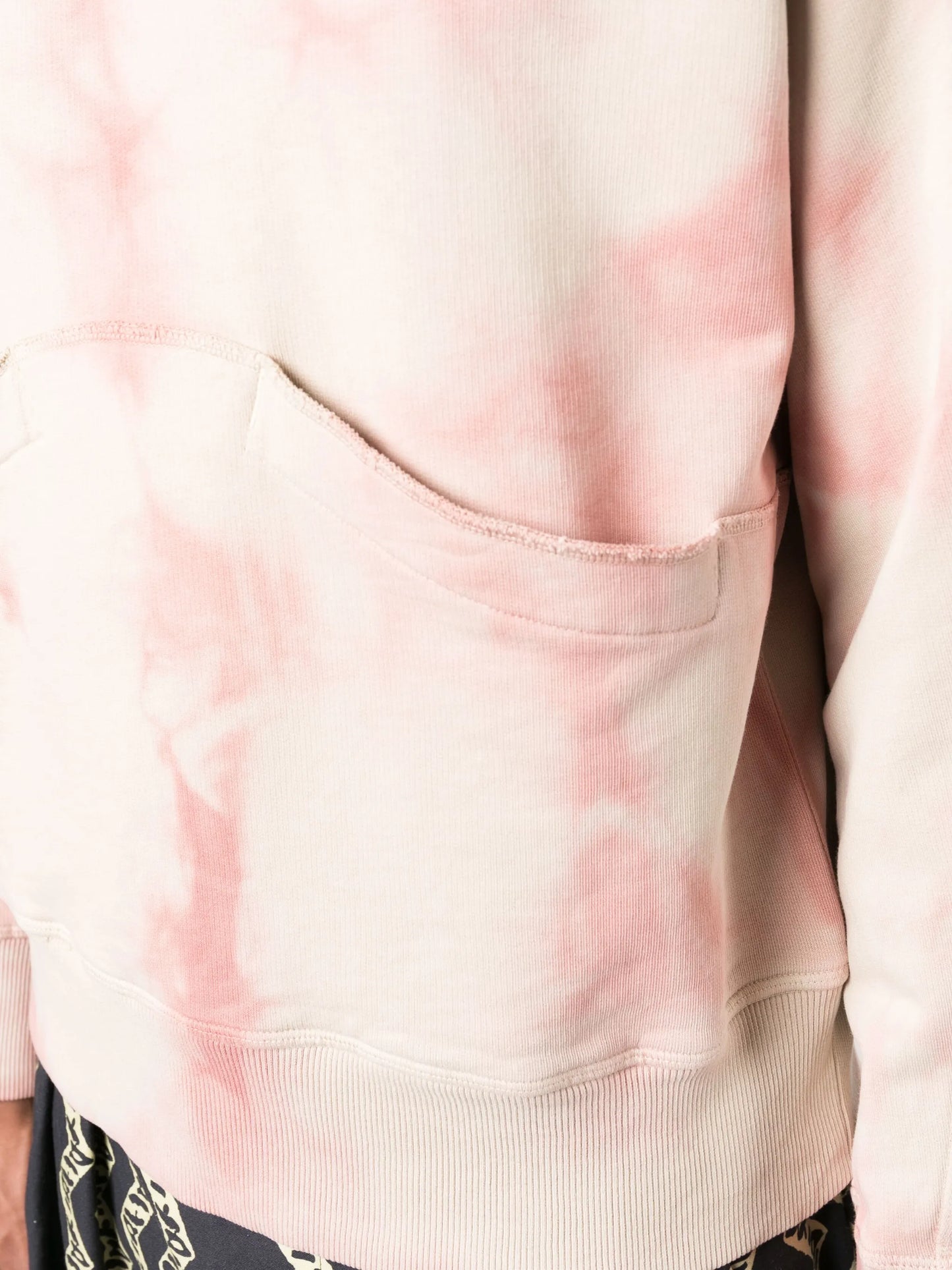 tie-dye crew-neck sweatshirt