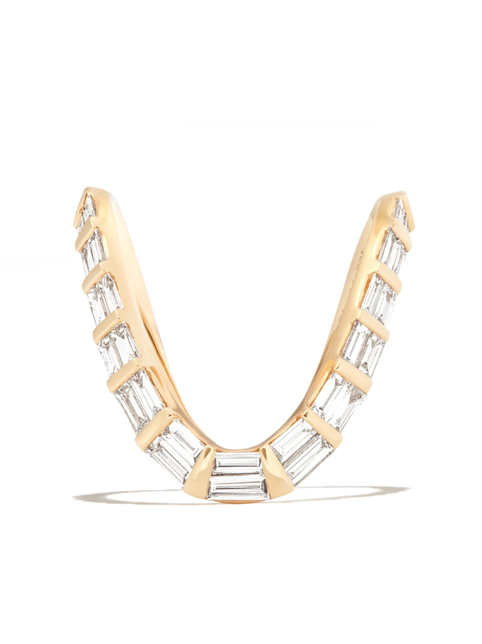 18kt yellow gold Ulla diamond ring
