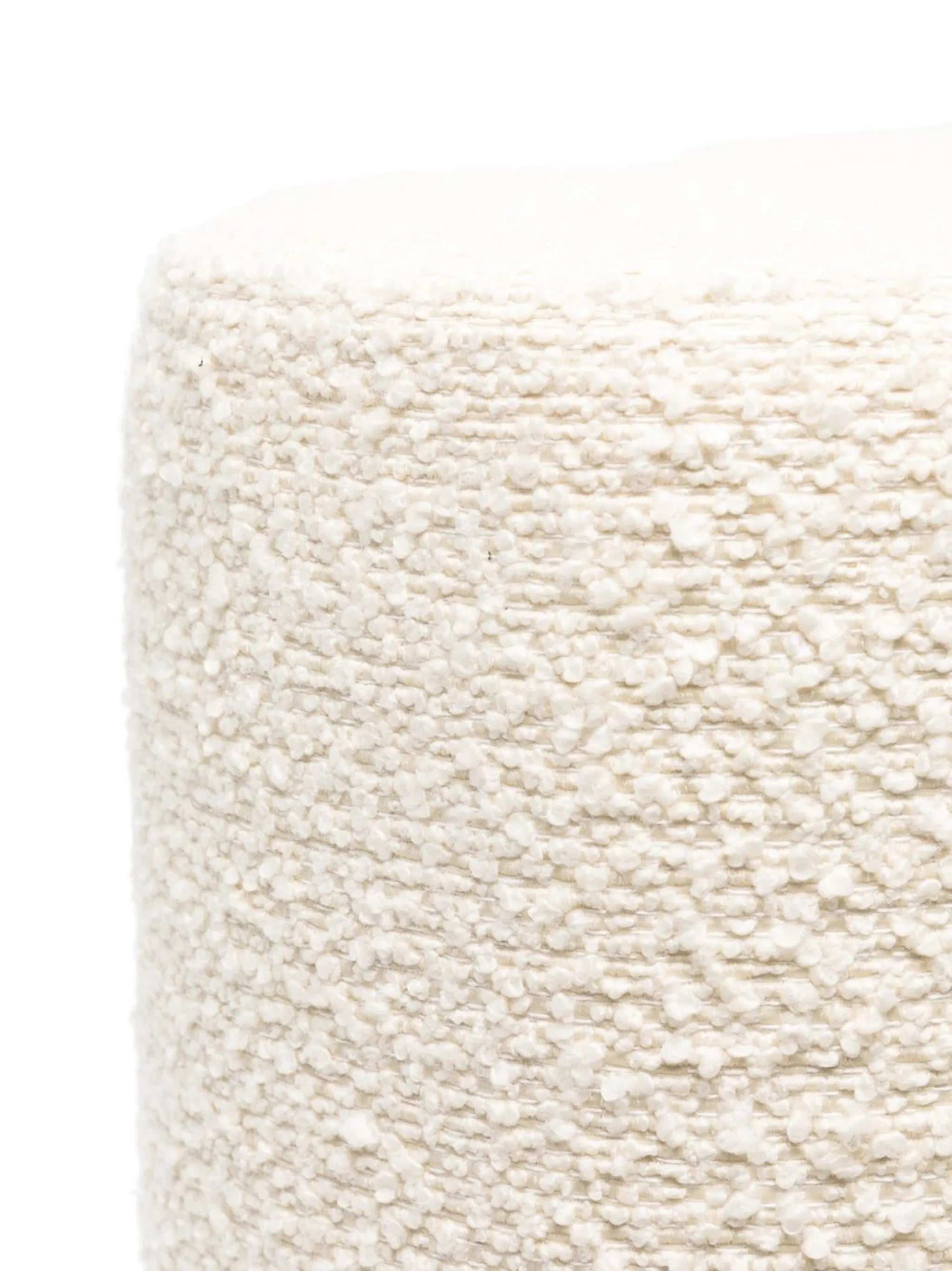 Clover bouclé stool