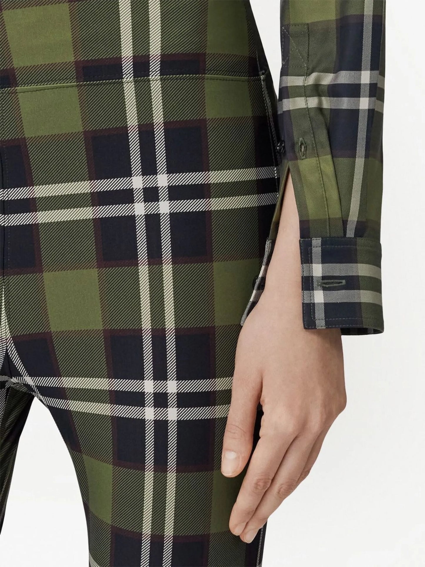 Vintage Check stretch leggings