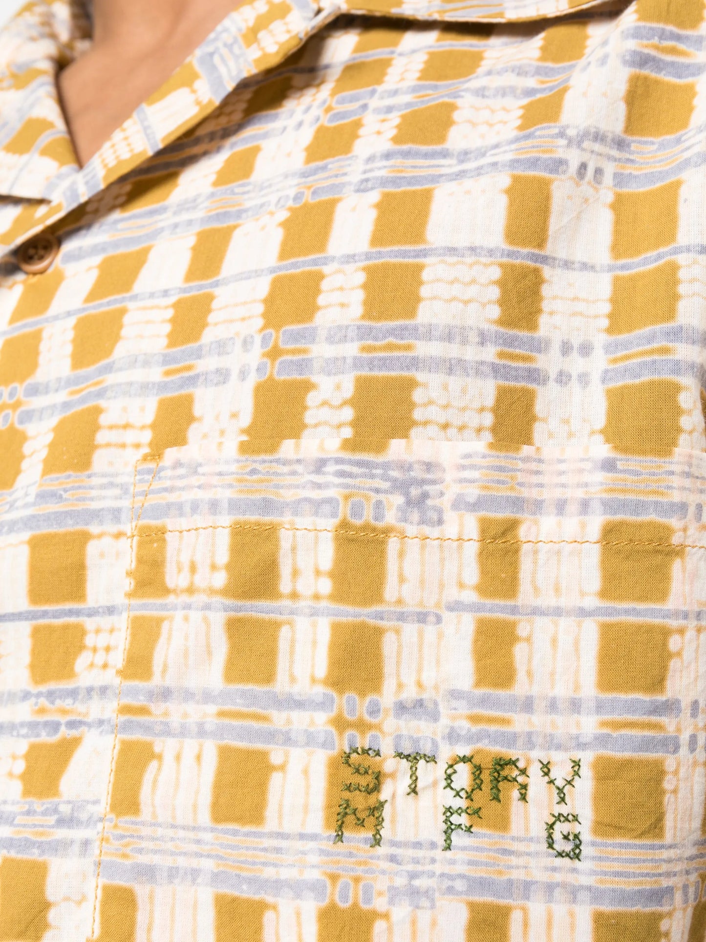 Shore checked cotton shirt