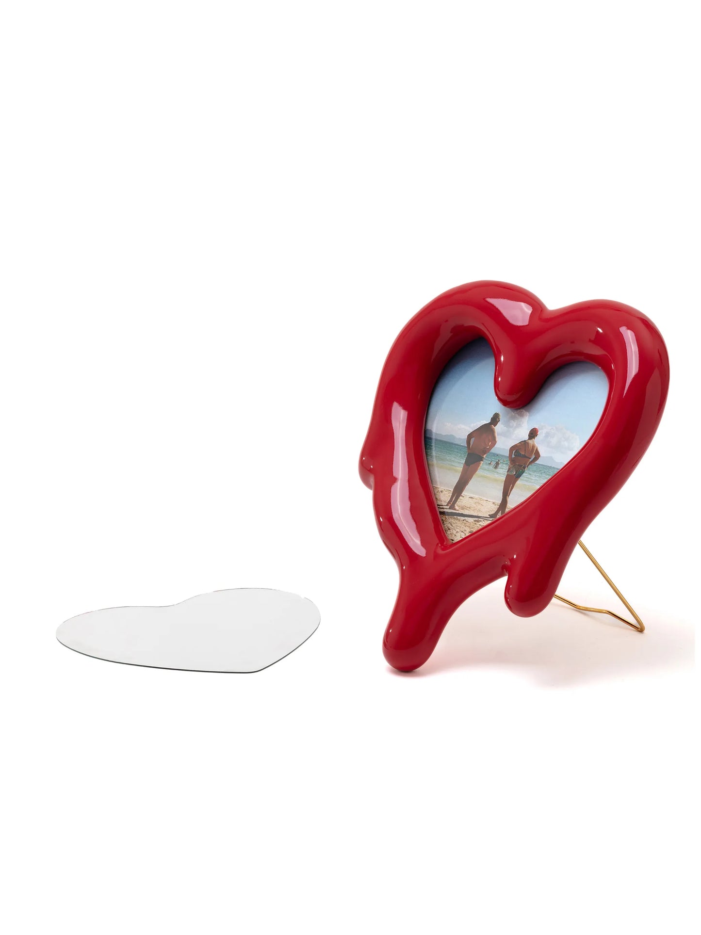 Melted Heart photo frame