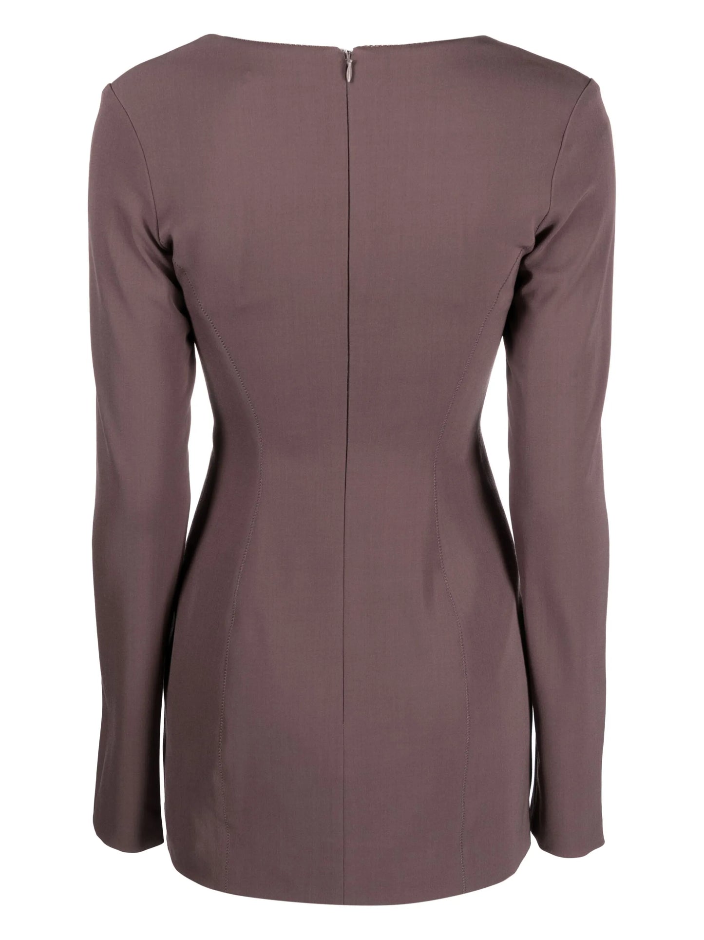 Dennika square-neck mini dress