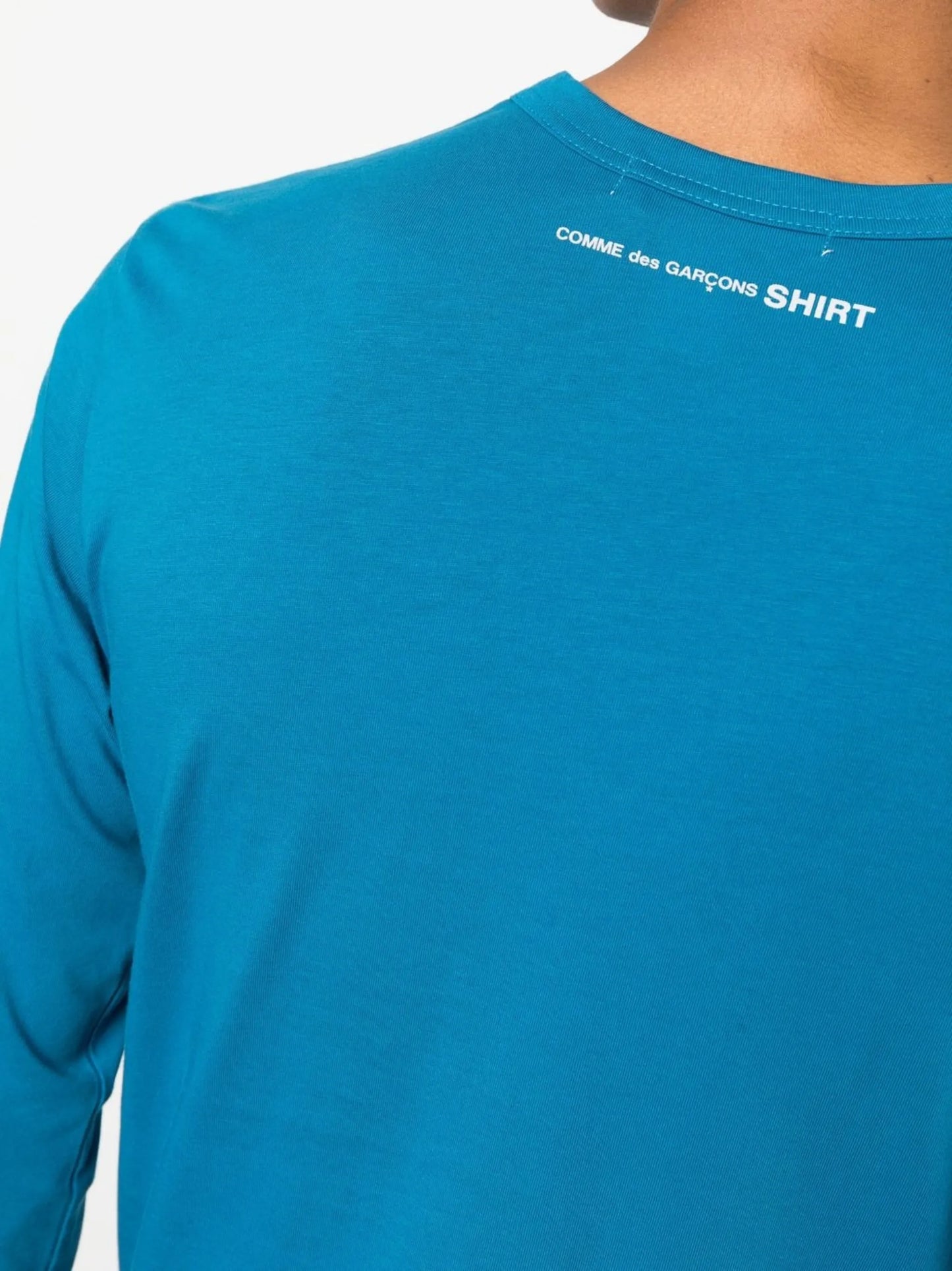 crew-neck cotton sweatshirt