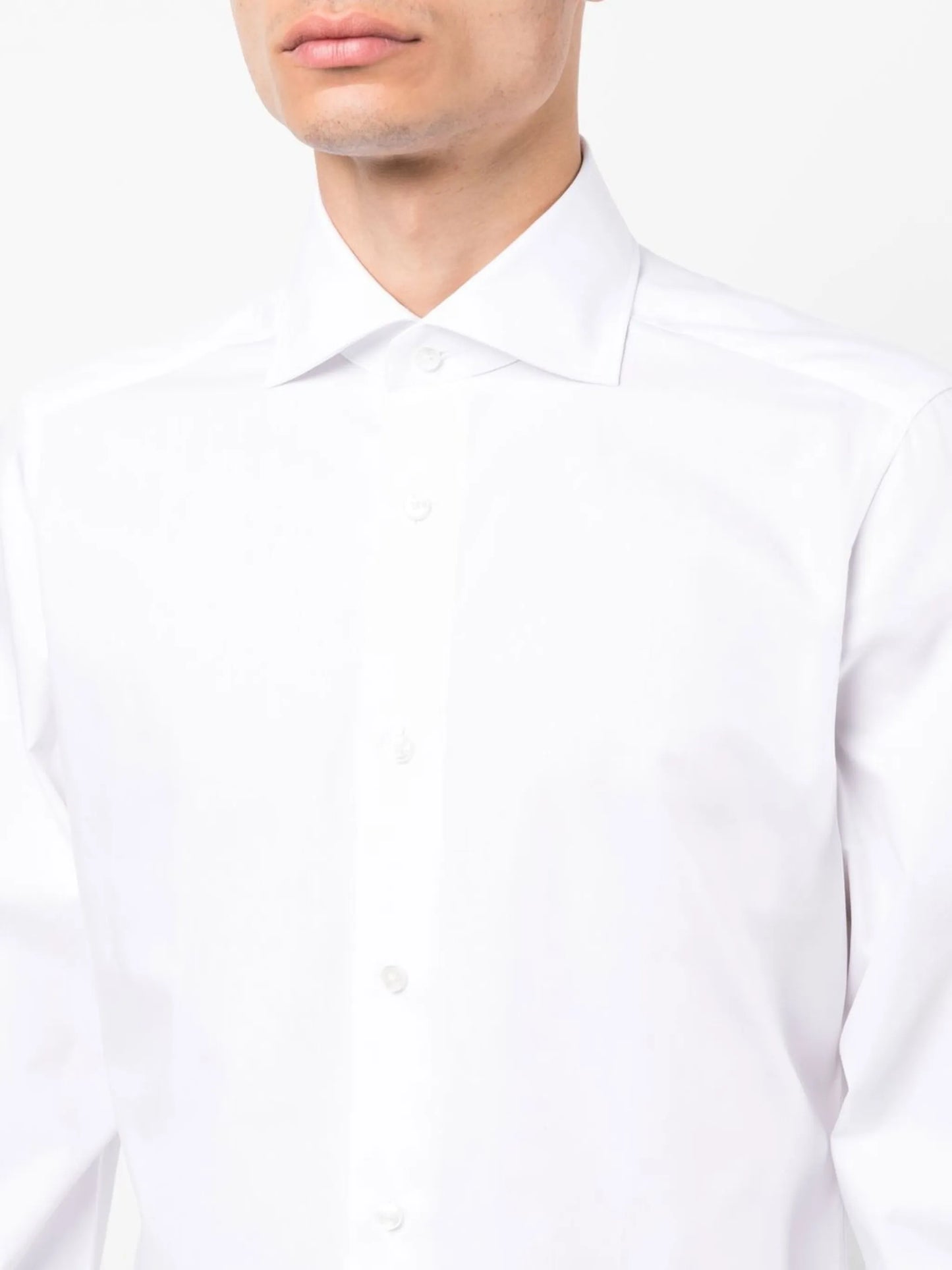 long-sleeve button-up shirt