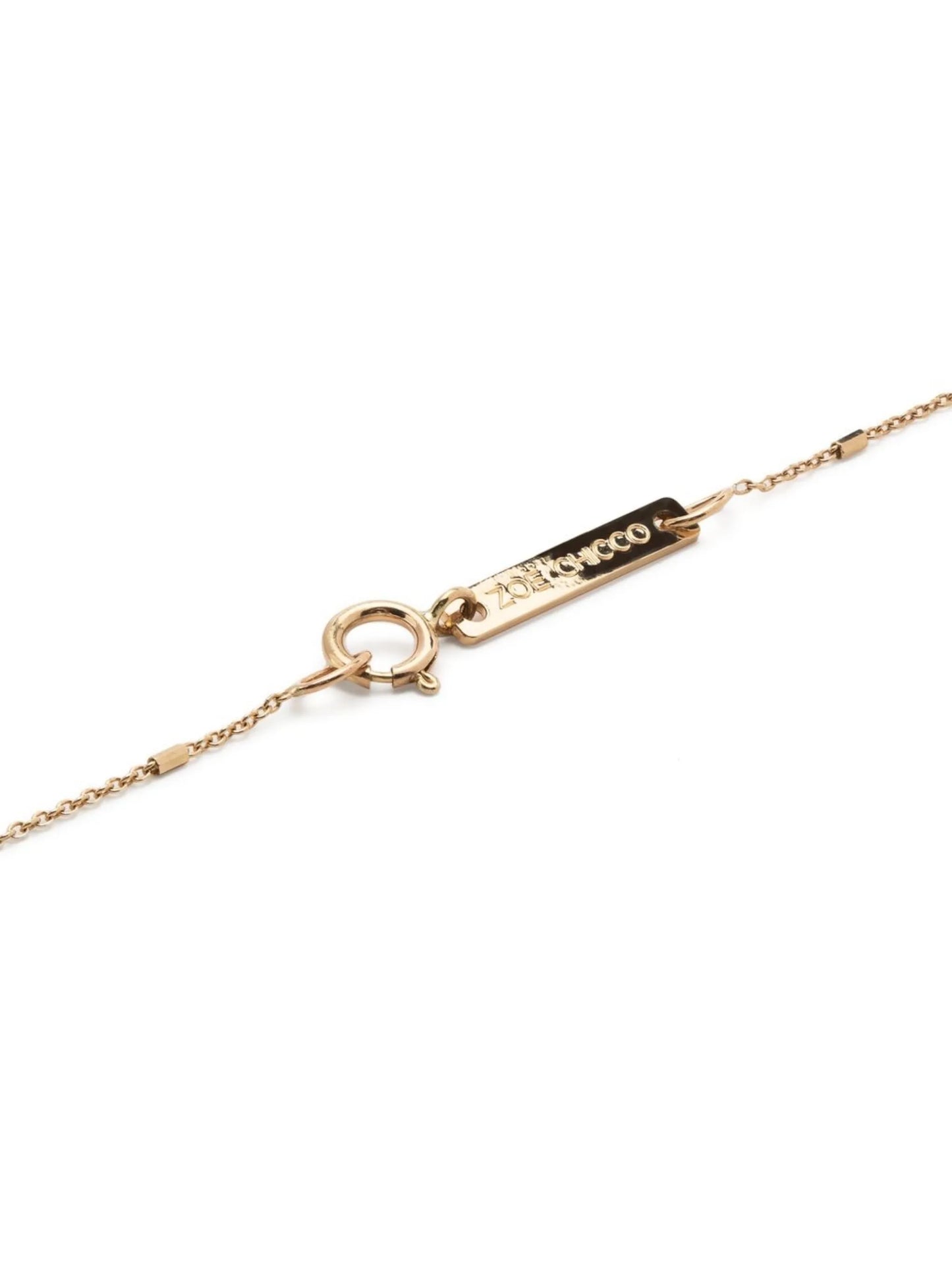 14kt yellow gold Radiant Heart diamond necklace