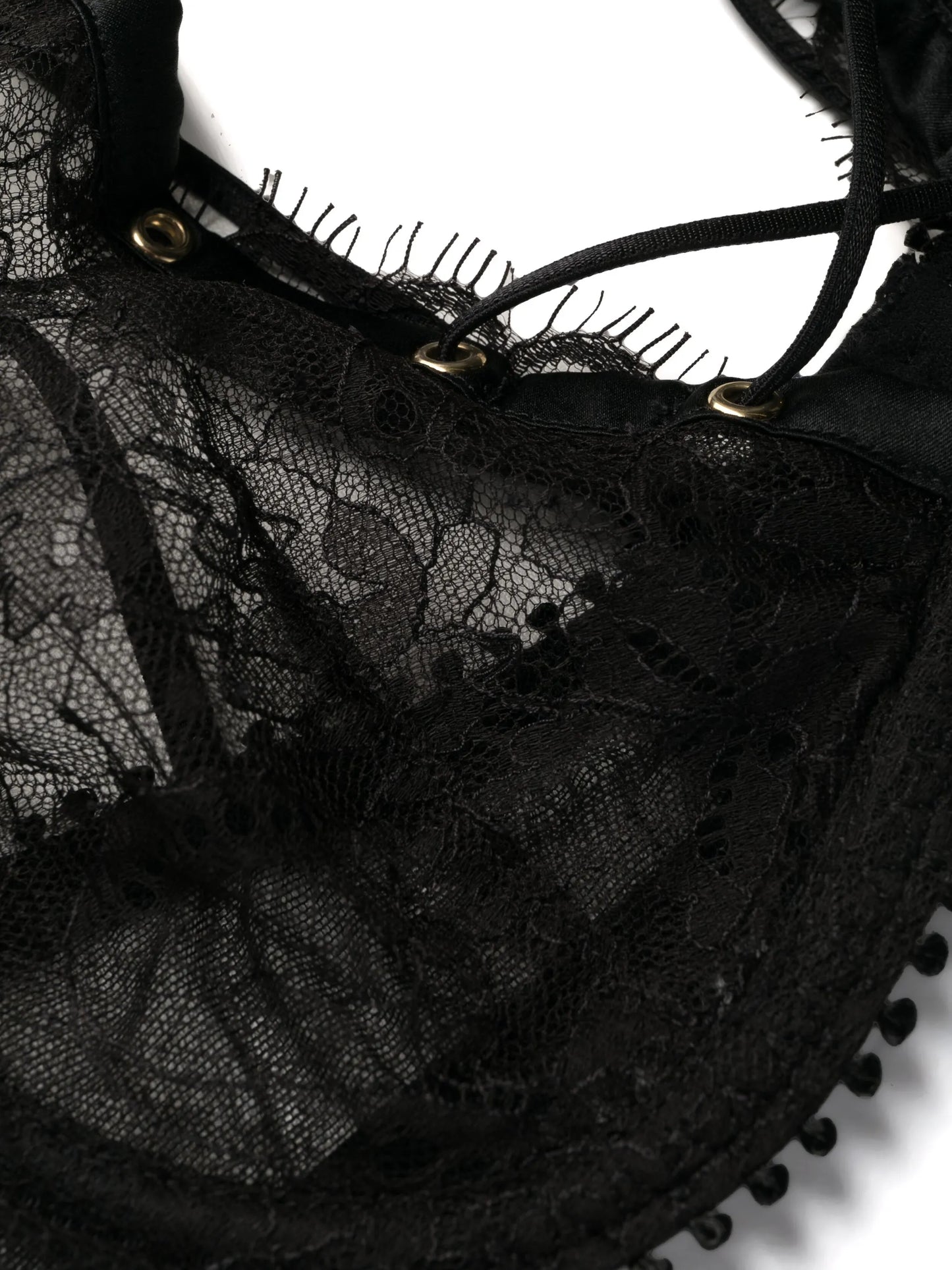 Vallentina high-neck underwired bra