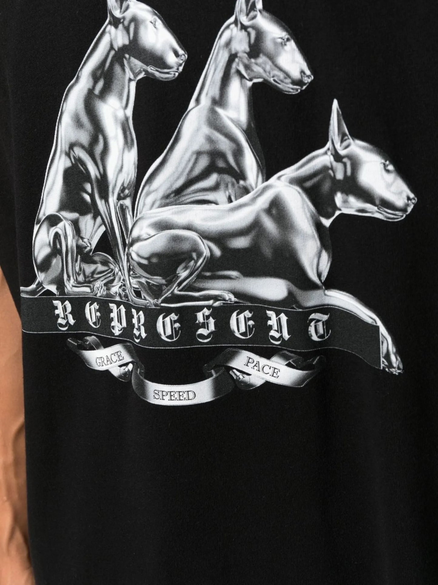 logo-print graphic T-shirt