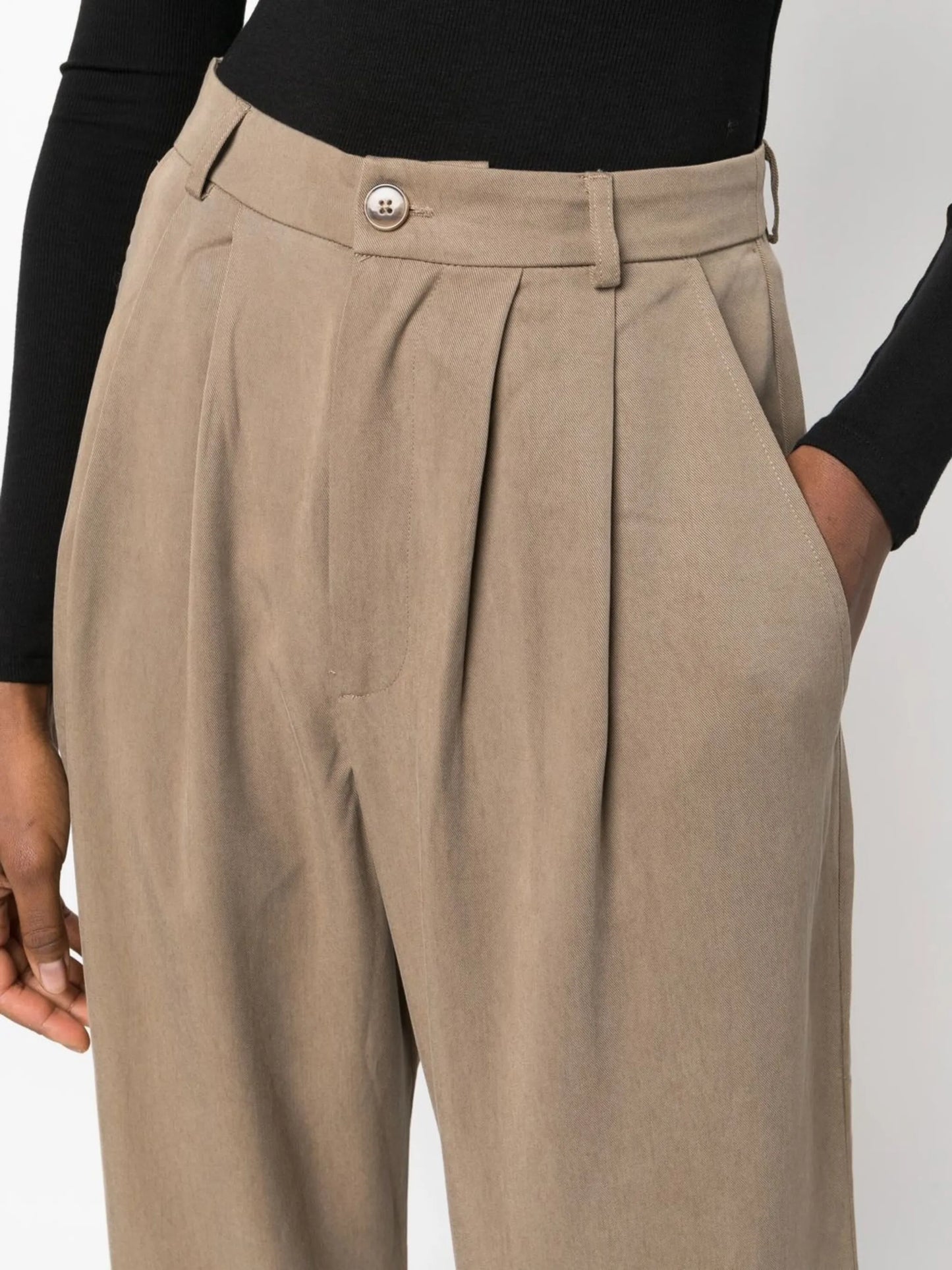 Mason high-waist wide-leg trousers