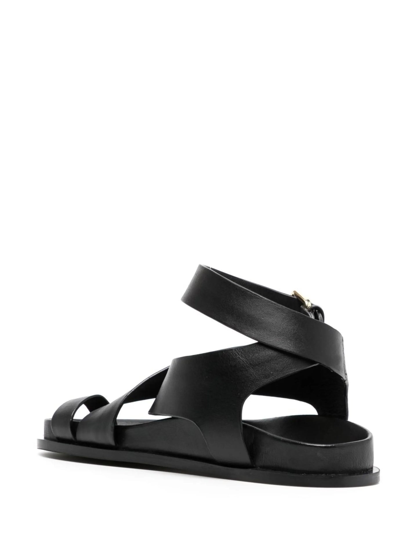 Jalen flat leather sandals