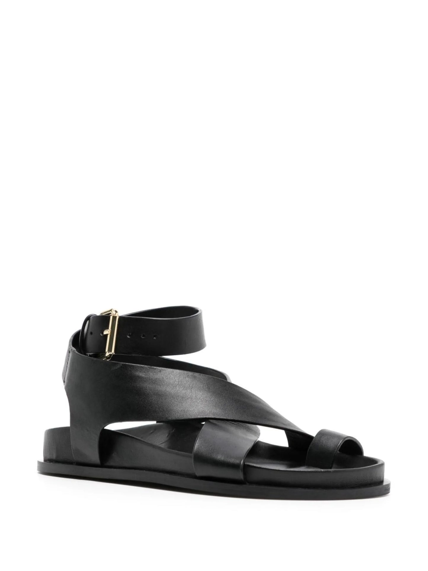 Jalen flat leather sandals