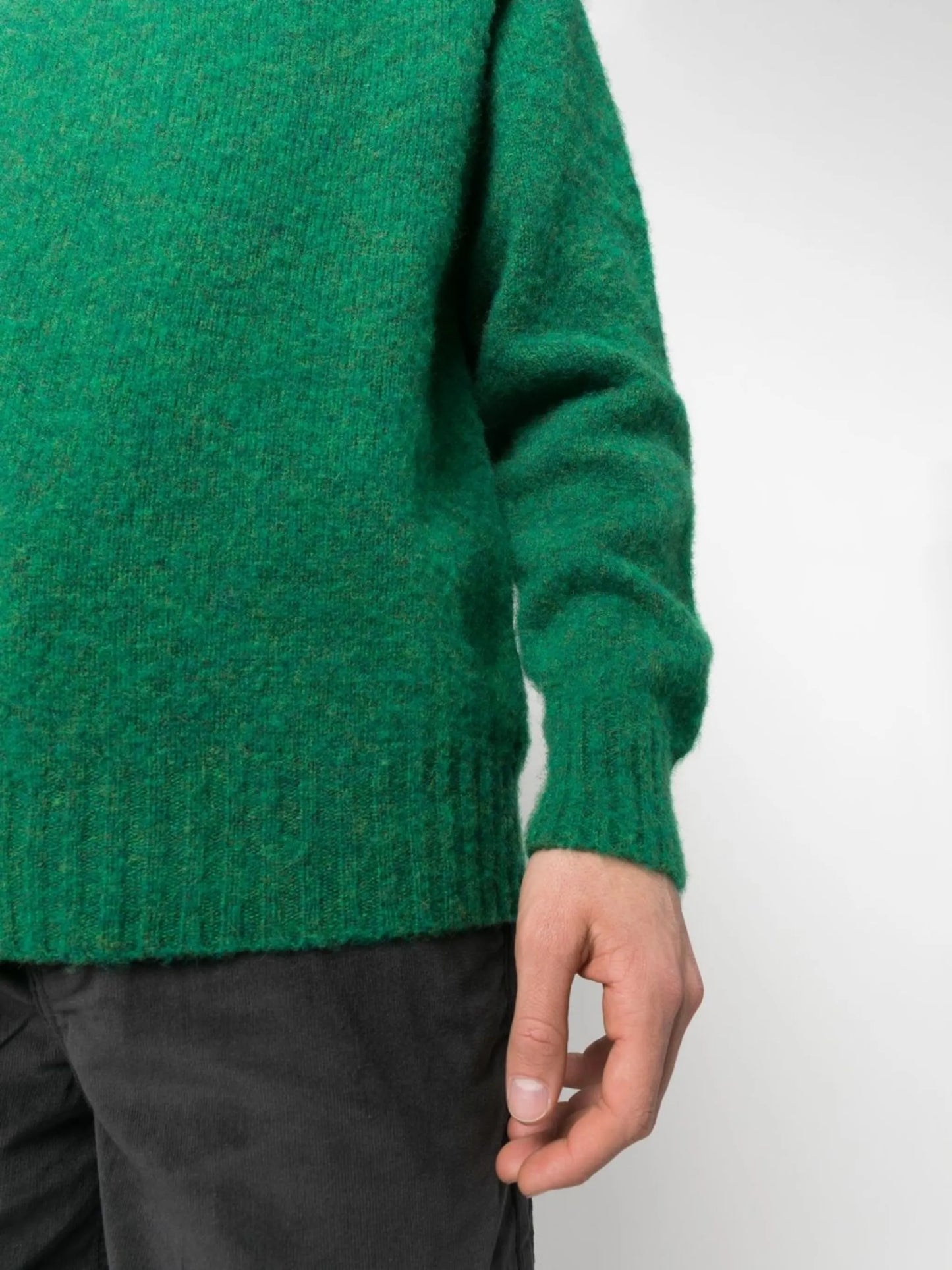 crew neck wool jumper