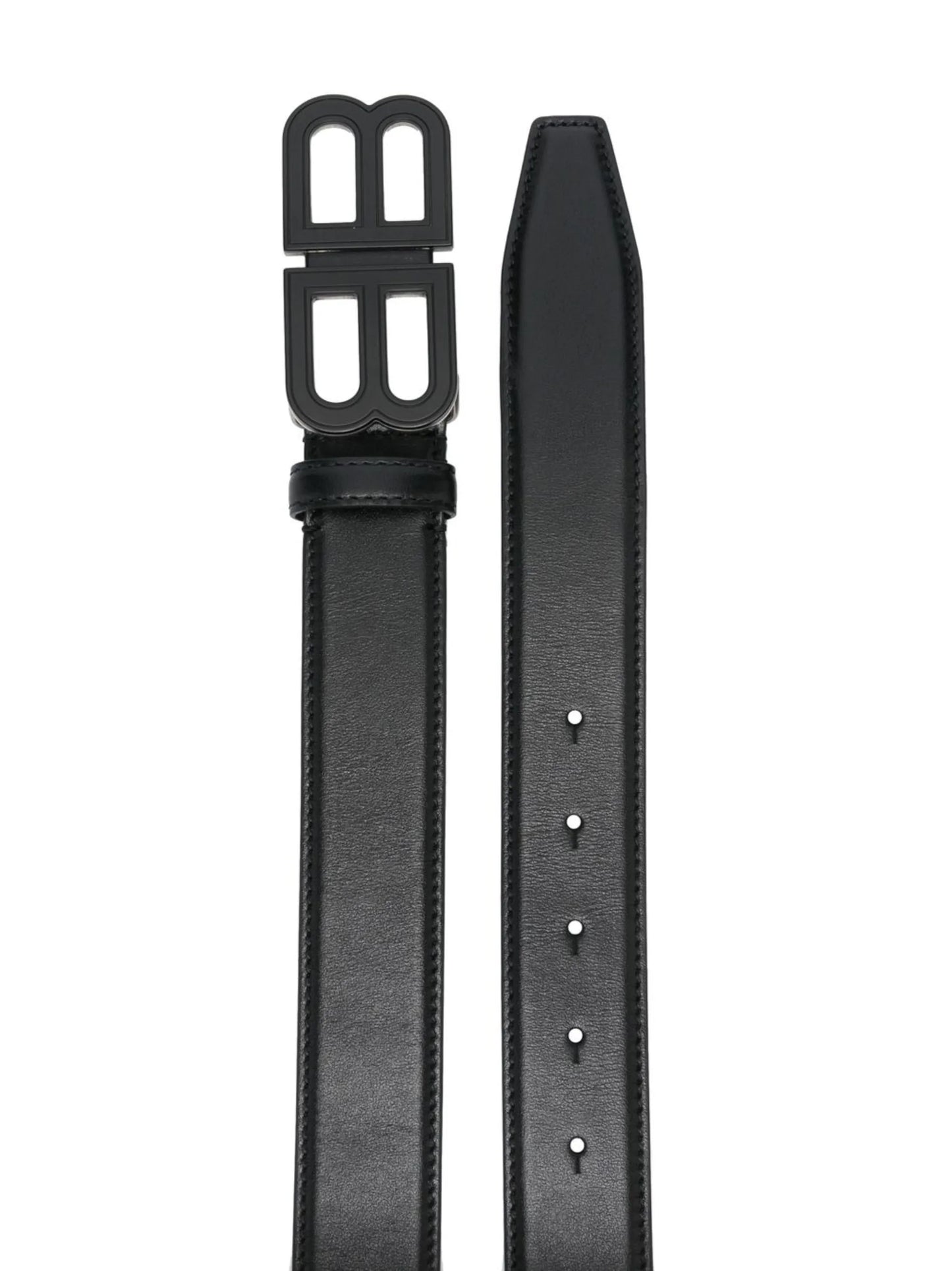 BB logo buckle belt