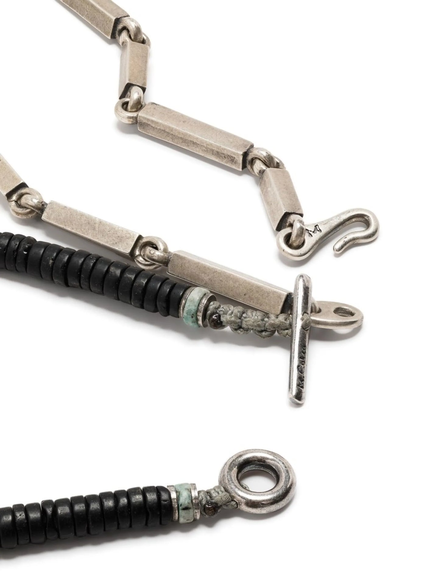 Ovalado link bracelet set