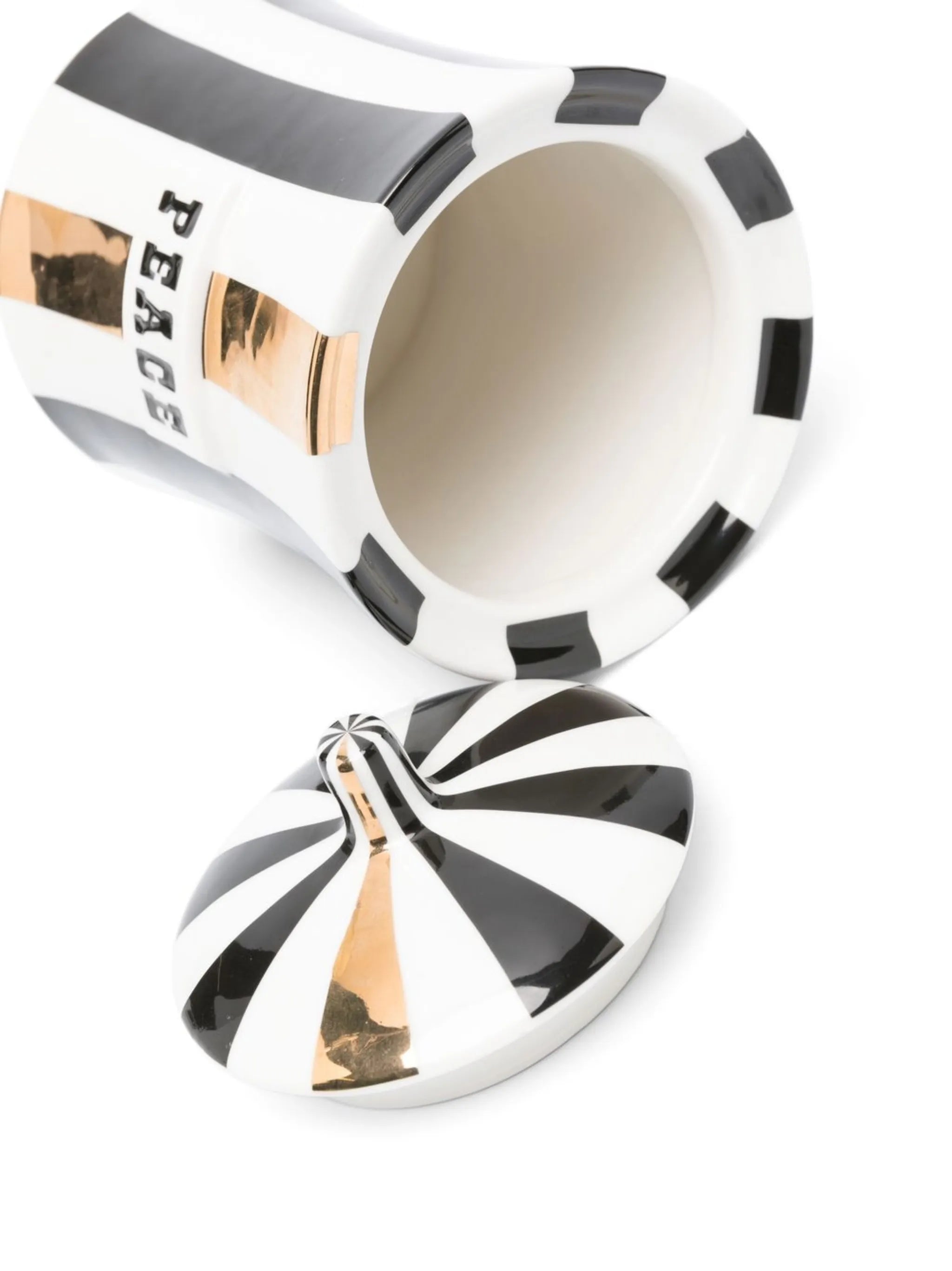 Peace striped canister