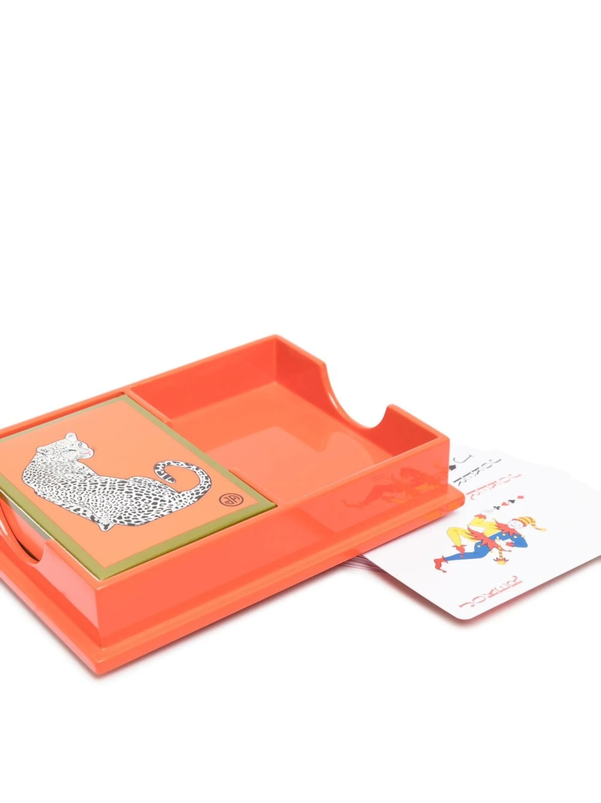 Leopard Lacquer card set