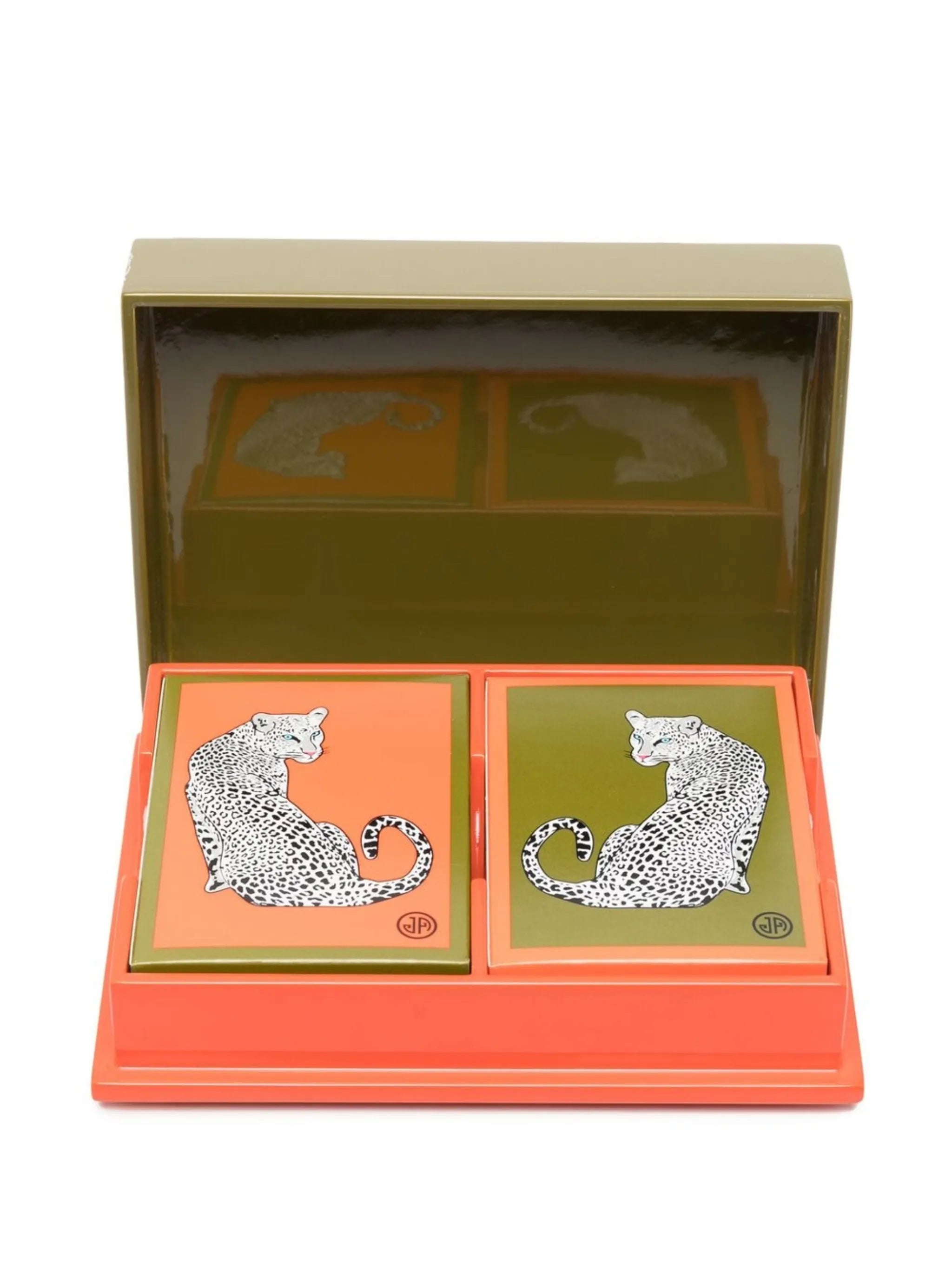 Leopard Lacquer card set
