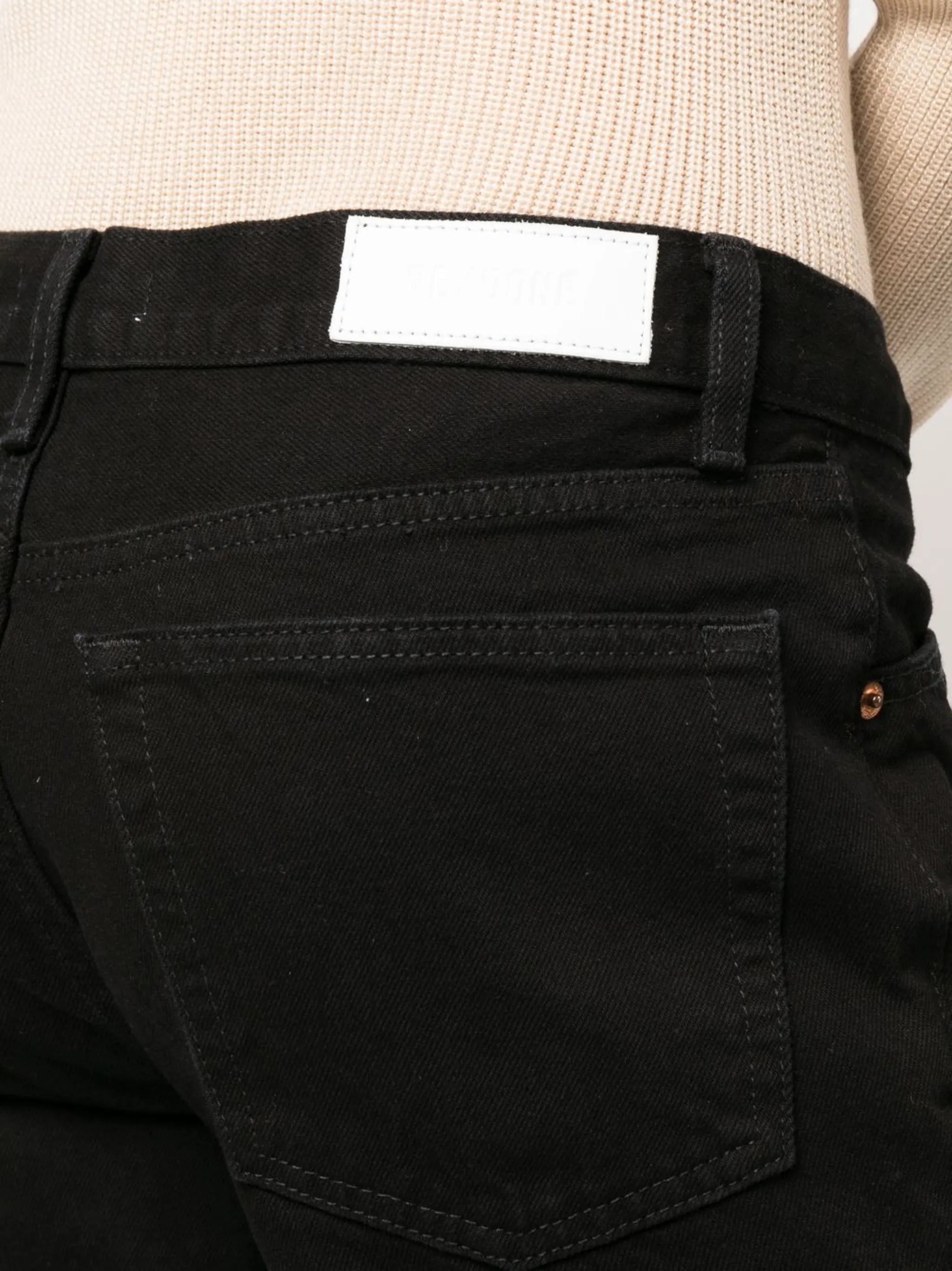 '70s mid-rise flared jeans