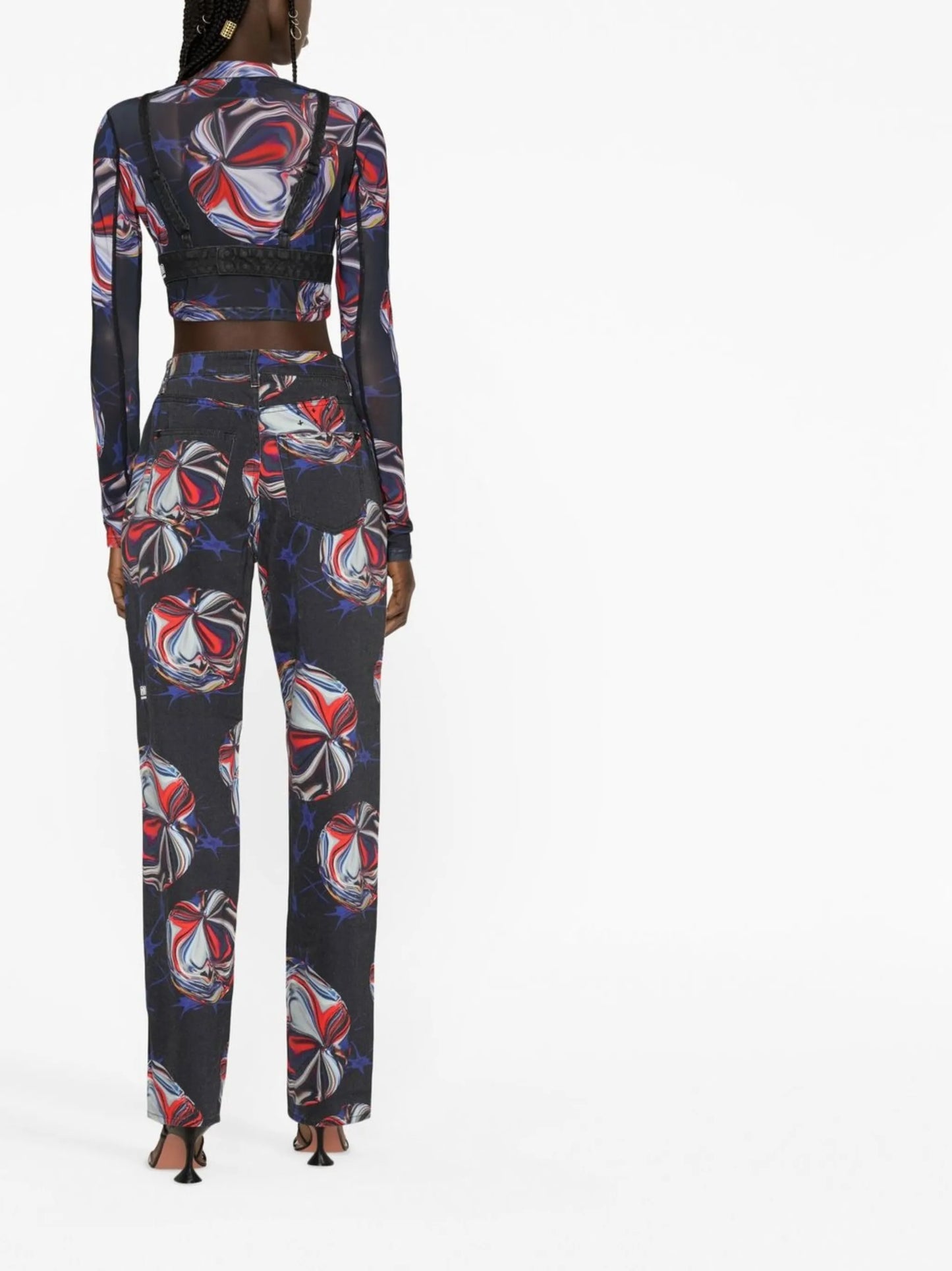 x P.E Nation Playback Warped trousers