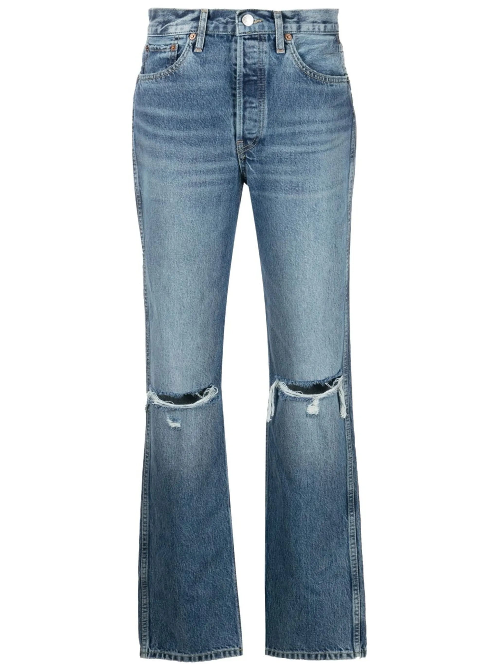 '90s high-rise loose jeans