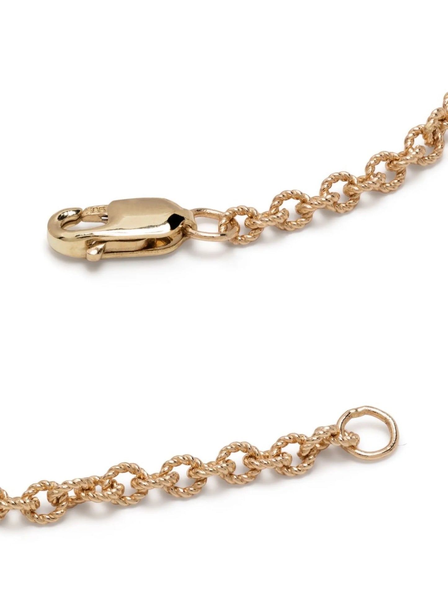 14kt yellow gold Forever and Ever diamond necklace